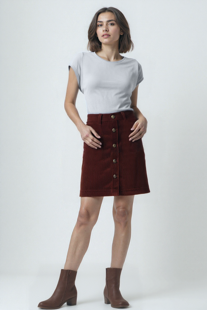 Beyaz Bisiklet Yaka Pamuklu Kadın Kısa Kollu T-Shirt BETTY O-NECK TOP - T-Shirt - Westmark London EU(TR) Store Organik Pamuklu Sürdürülebilir Moda