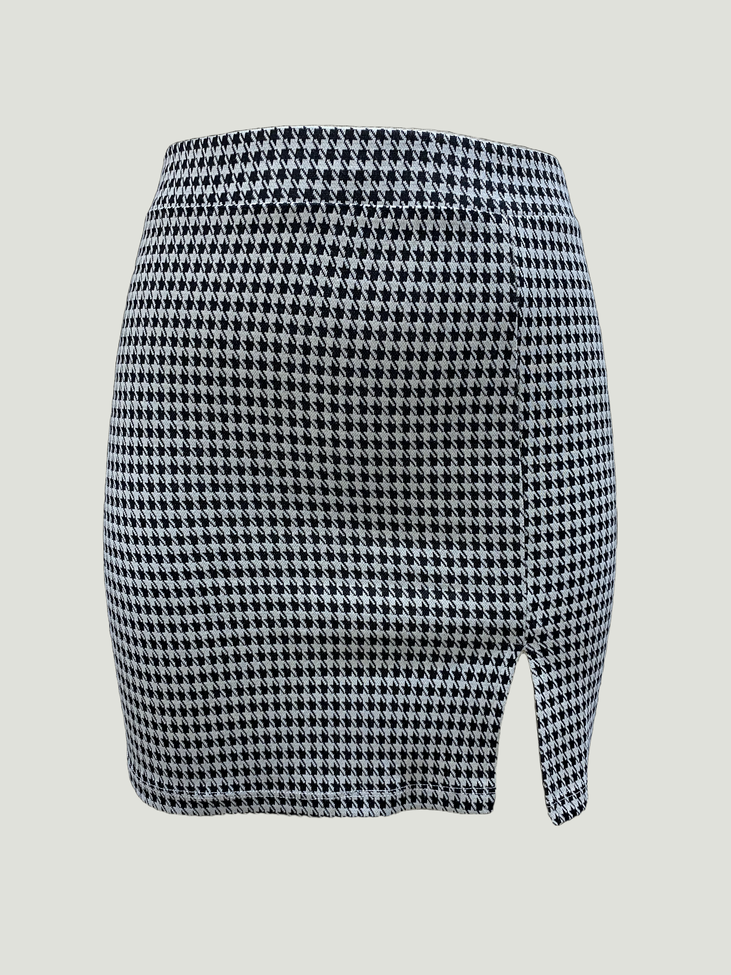 Siyah Beyaz Desenli Orta Bel Kadın Etek JULIET - Skirt - Westmark London EU(TR) Store Organik Pamuklu Sürdürülebilir Moda