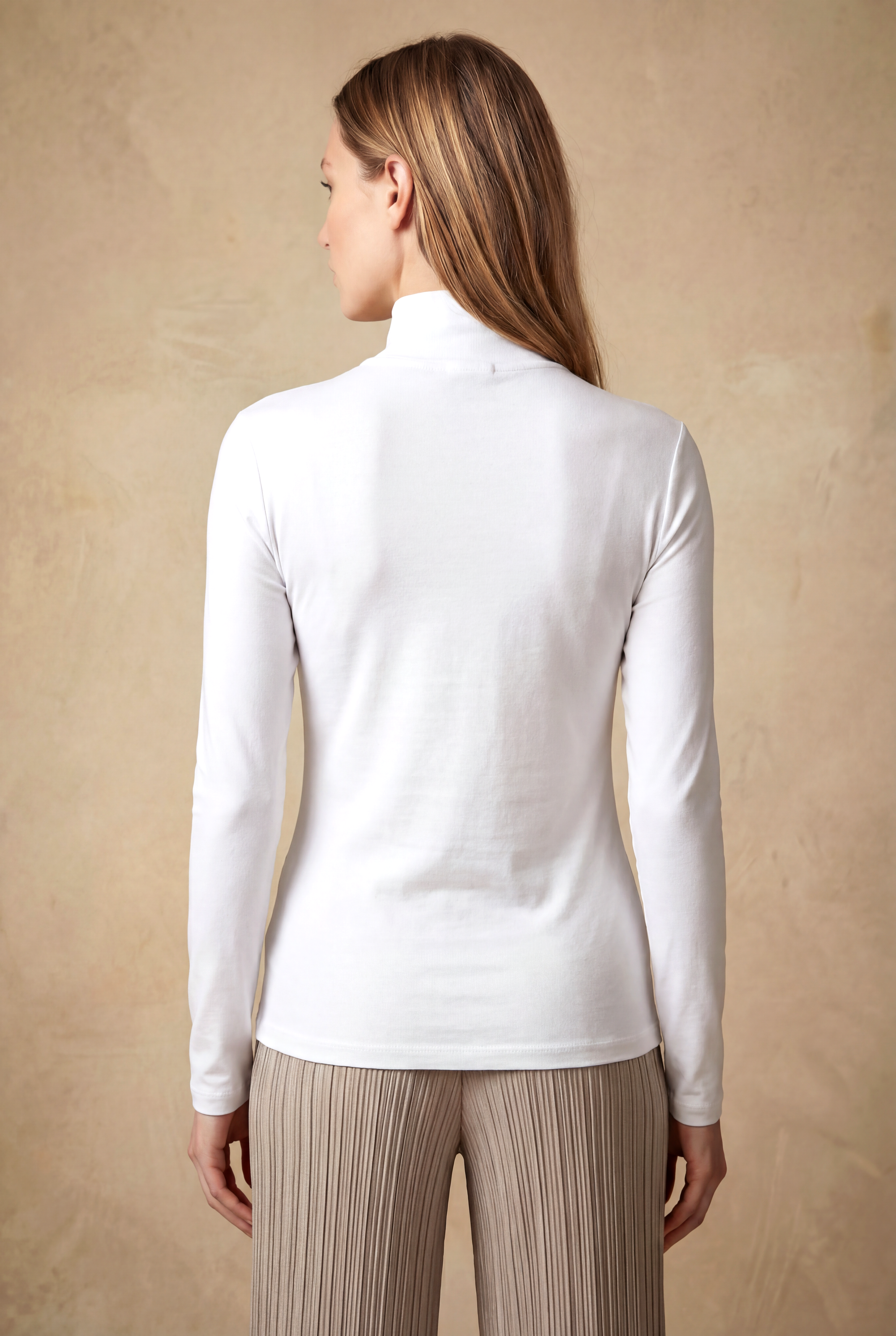 Beyaz Çapraz Yaka Uzun Kollu Kadın Bluz CAROLINE - Tops - Westmark London EU(TR) Store Organik Pamuklu Sürdürülebilir Moda