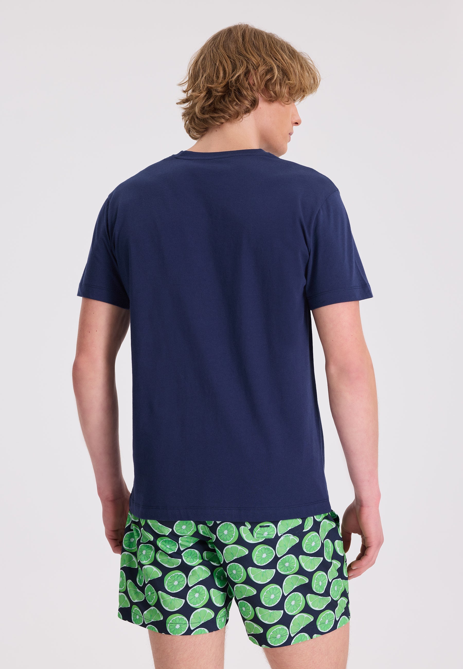 Lacivert Bisiklet Yaka Pamuklu Regular Fit Erkek T-Shirt VITAL - T-Shirt - Westmark London EU(TR) Store Organik Pamuklu Sürdürülebilir Moda