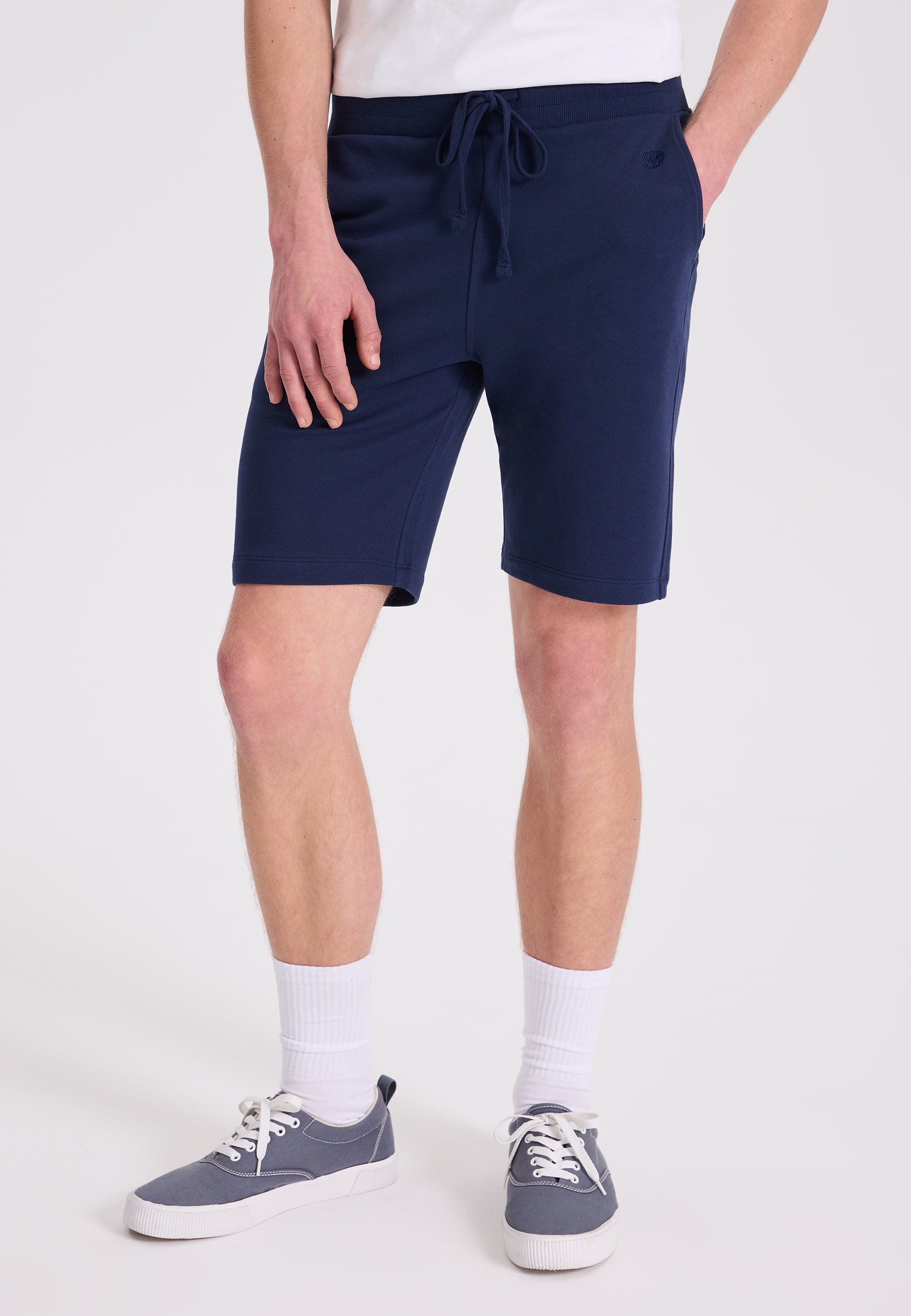 Lacivert Pamuklu Regular Fit Erkek Şort CORE - Shorts - Westmark London EU(TR) Store Organik Pamuklu Sürdürülebilir Moda