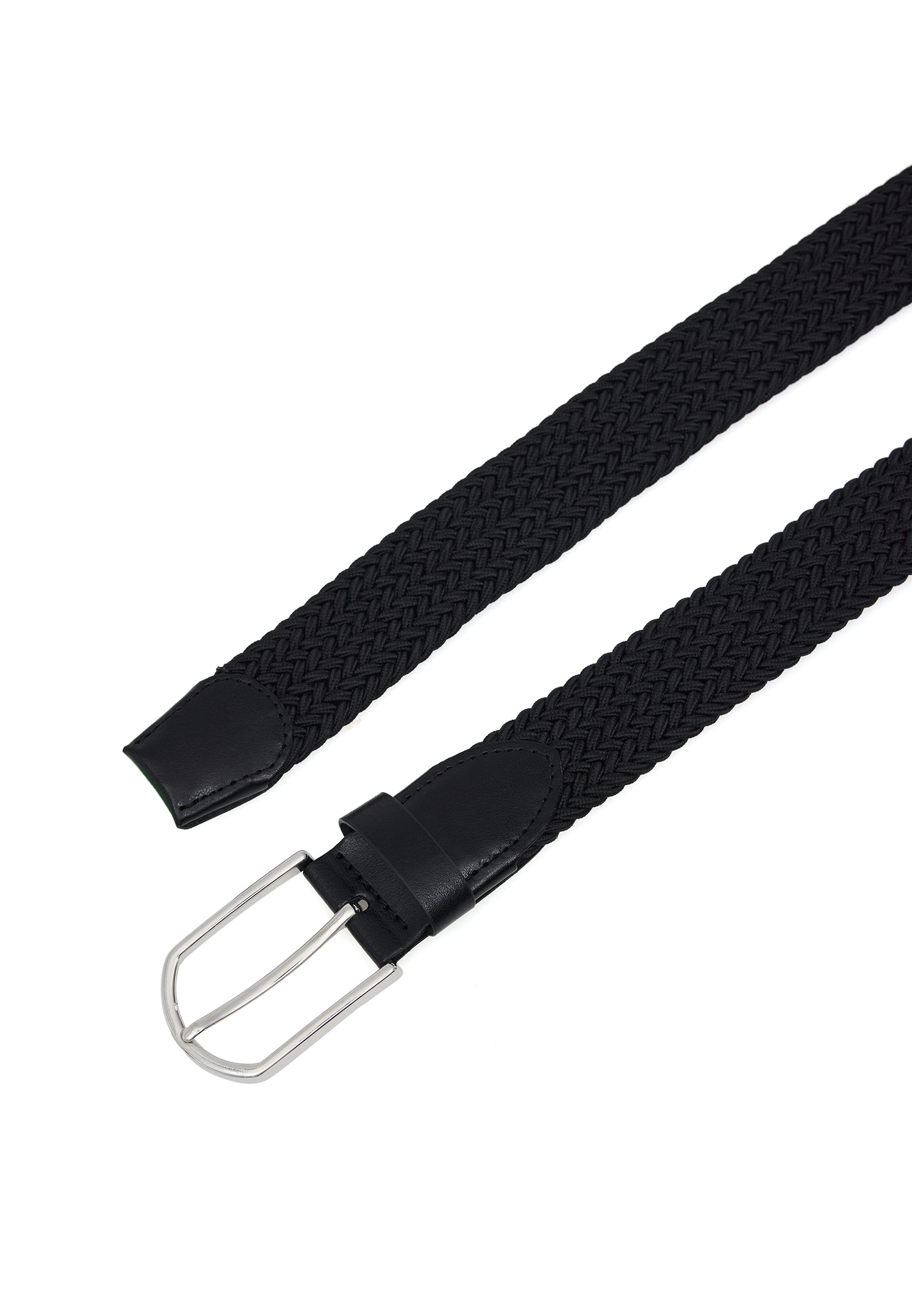 Siyah Örgü Model Erkek Kemer WMBLAKE - Belt - Westmark London EU(TR) Store Organik Pamuklu Sürdürülebilir Moda