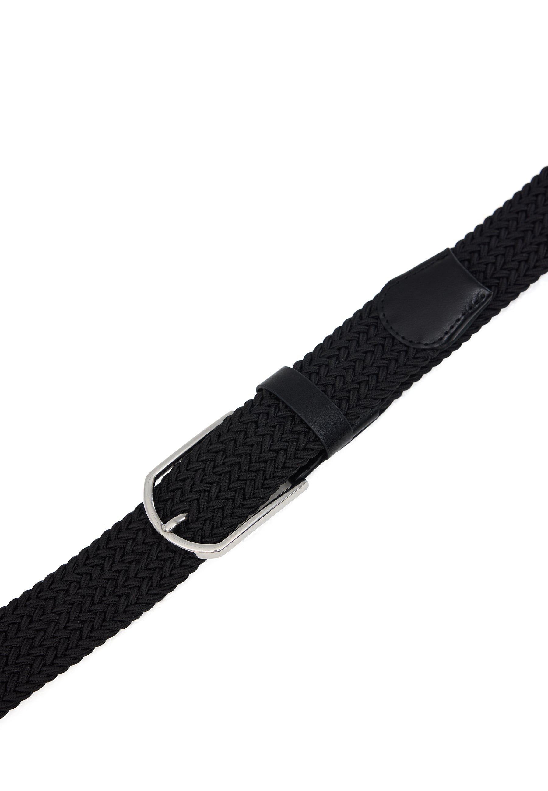 Siyah Örgü Model Erkek Kemer WMBLAKE - Belt - Westmark London EU(TR) Store Organik Pamuklu Sürdürülebilir Moda