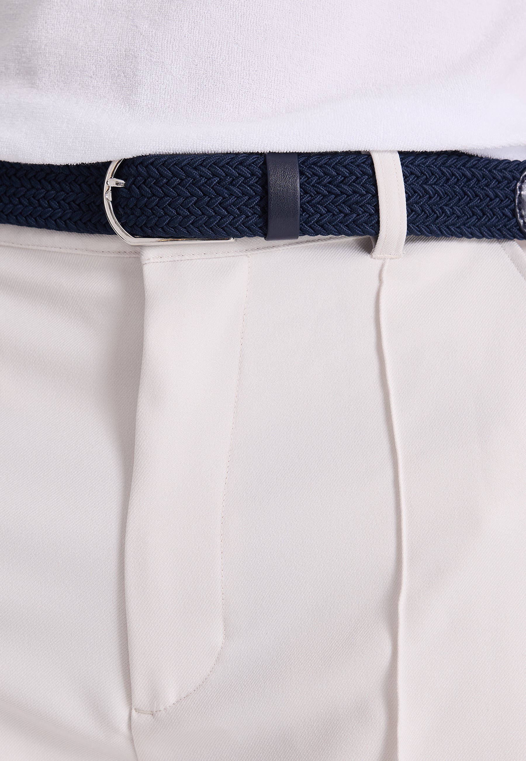 Lacivert Örgü Model Erkek Kemer WMBLAKE - Belt - Westmark London EU(TR) Store Organik Pamuklu Sürdürülebilir Moda