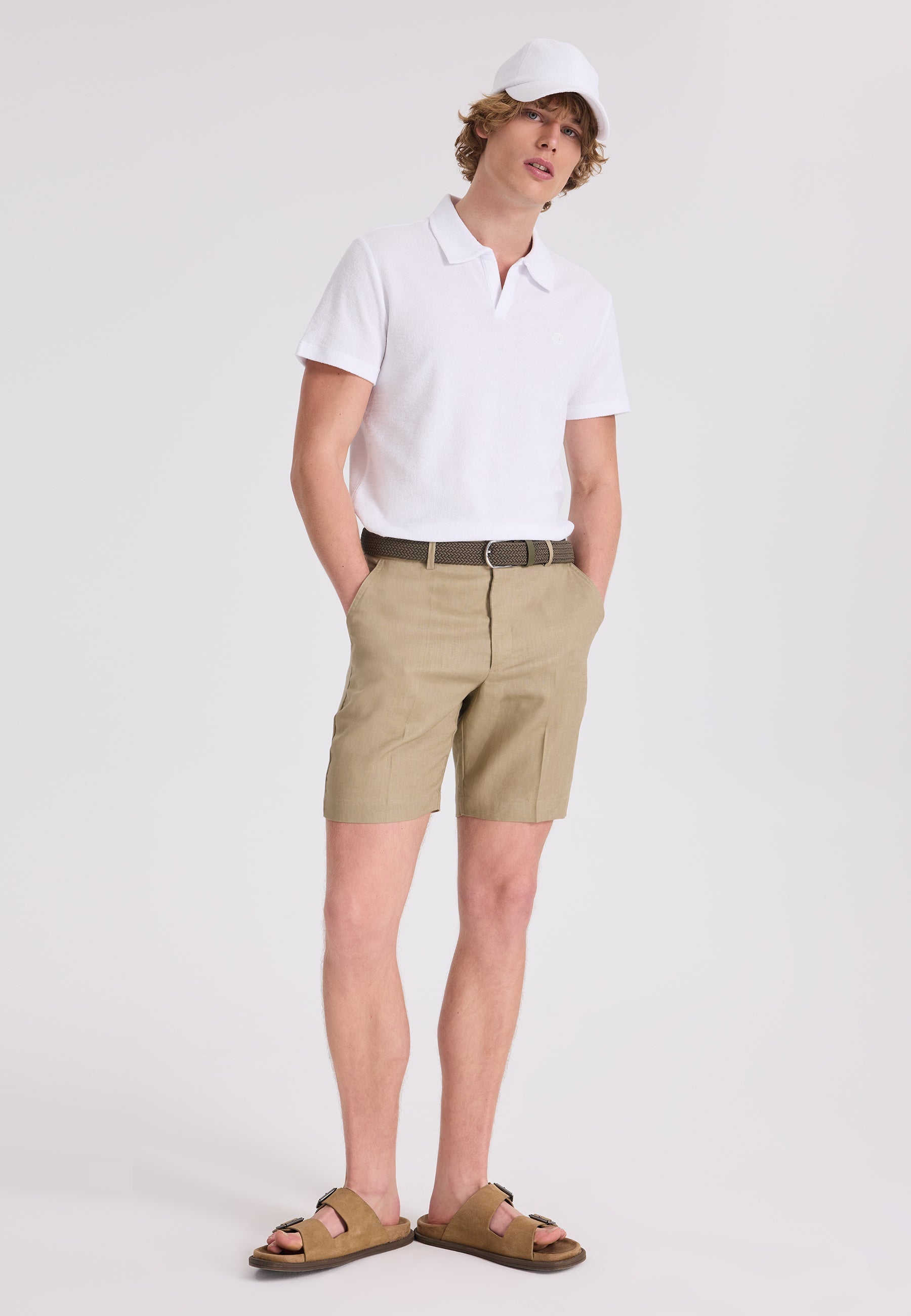 Haki Örgü Model Erkek Kemer WMBLAKE - Belt - Westmark London EU(TR) Store Organik Pamuklu Sürdürülebilir Moda