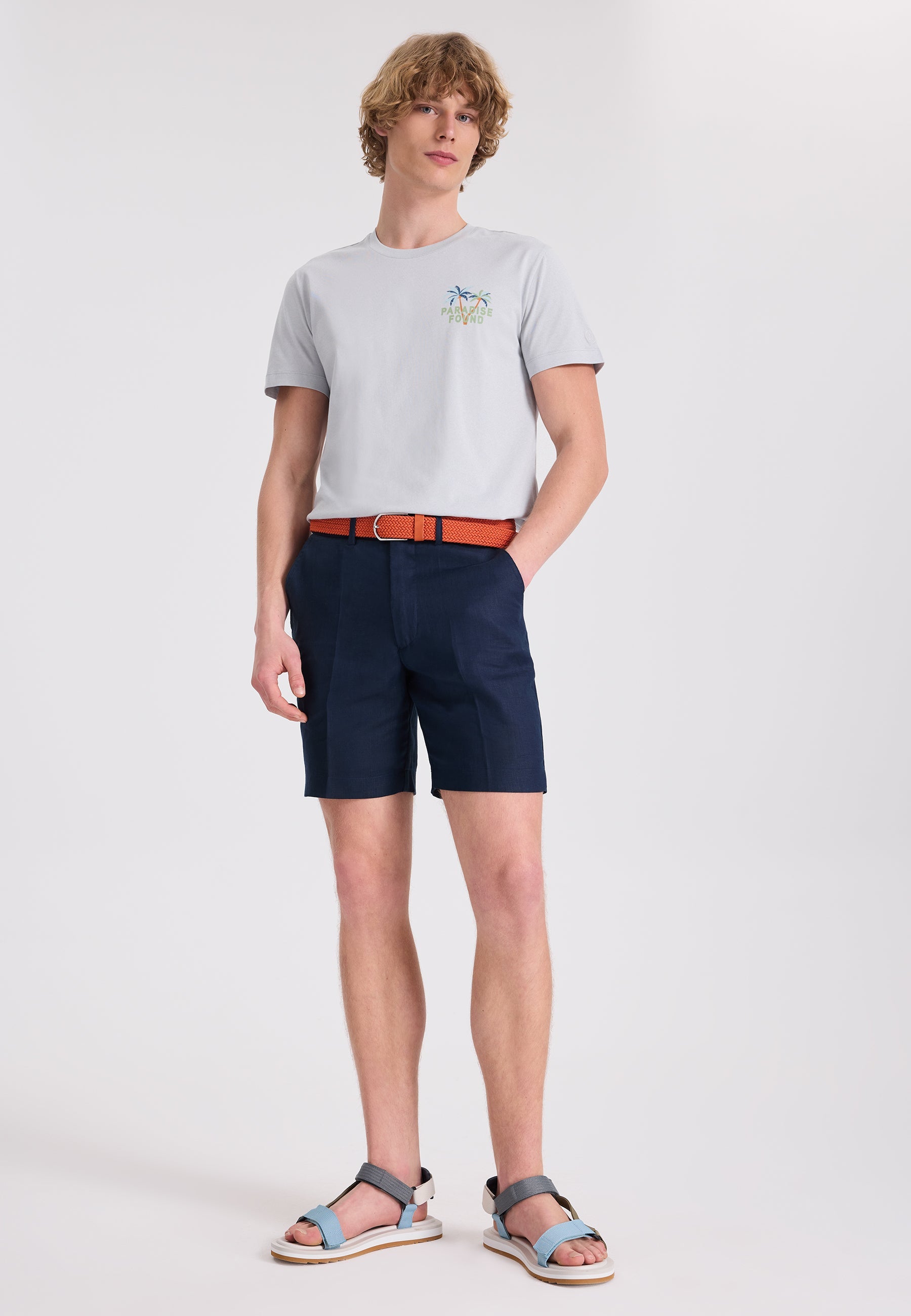 Turuncu Örgü Model Erkek Kemer WMBLAKE - Belt - Westmark London EU(TR) Store Organik Pamuklu Sürdürülebilir Moda
