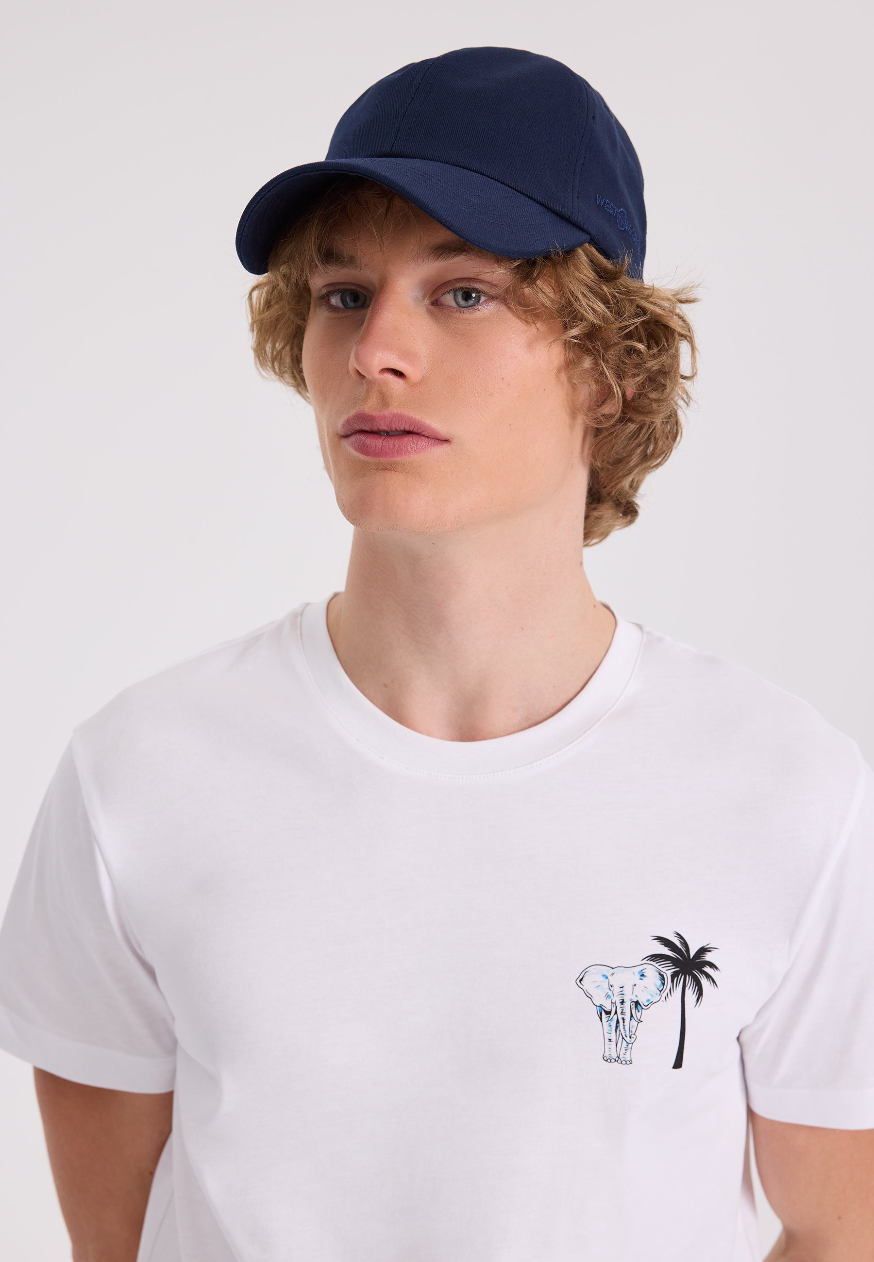 Lacivert Pamuklu Cap Şapka WMCARTER - Hat - Westmark London EU(TR) Store Organik Pamuklu Sürdürülebilir Moda