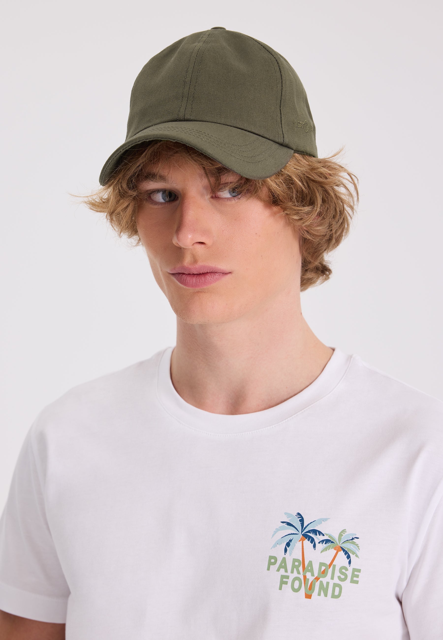 Haki Pamuklu Cap Şapka WMCARTER - Hat - Westmark London EU(TR) Store Organik Pamuklu Sürdürülebilir Moda