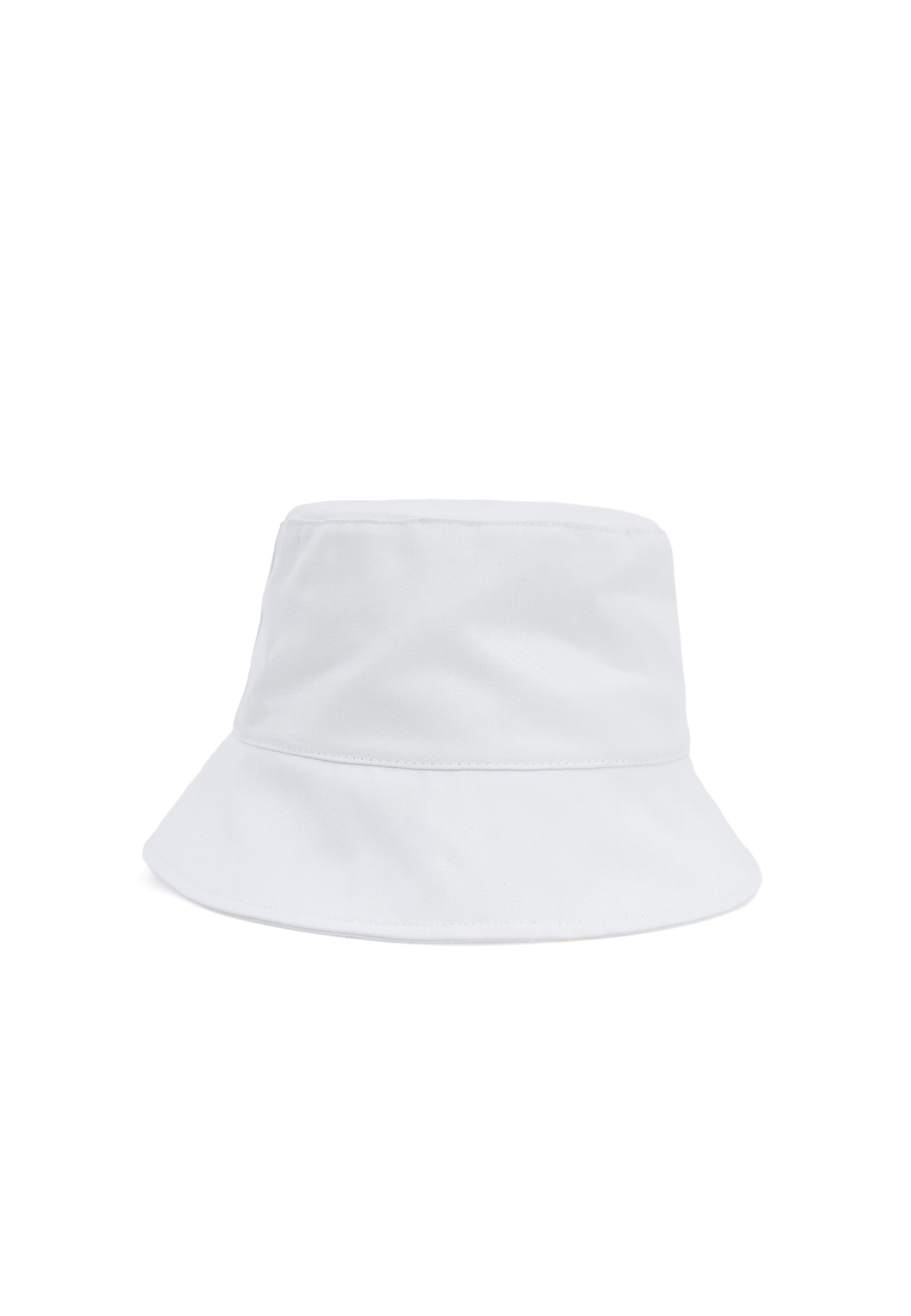 Beyaz Pamuklu Bucket Şapka WMBOBBY - Hat - Westmark London EU(TR) Store Organik Pamuklu Sürdürülebilir Moda