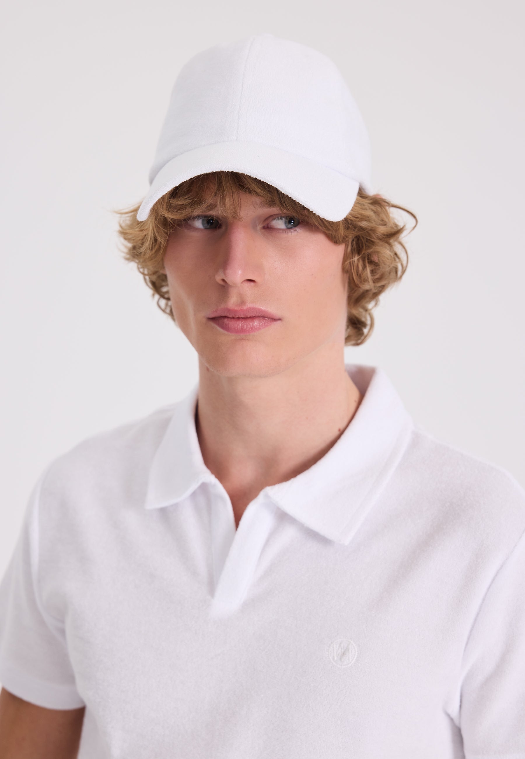 Beyaz Havlu Kumaş Cap Şapka WMTOWEL - Hat - Westmark London EU(TR) Store Organik Pamuklu Sürdürülebilir Moda