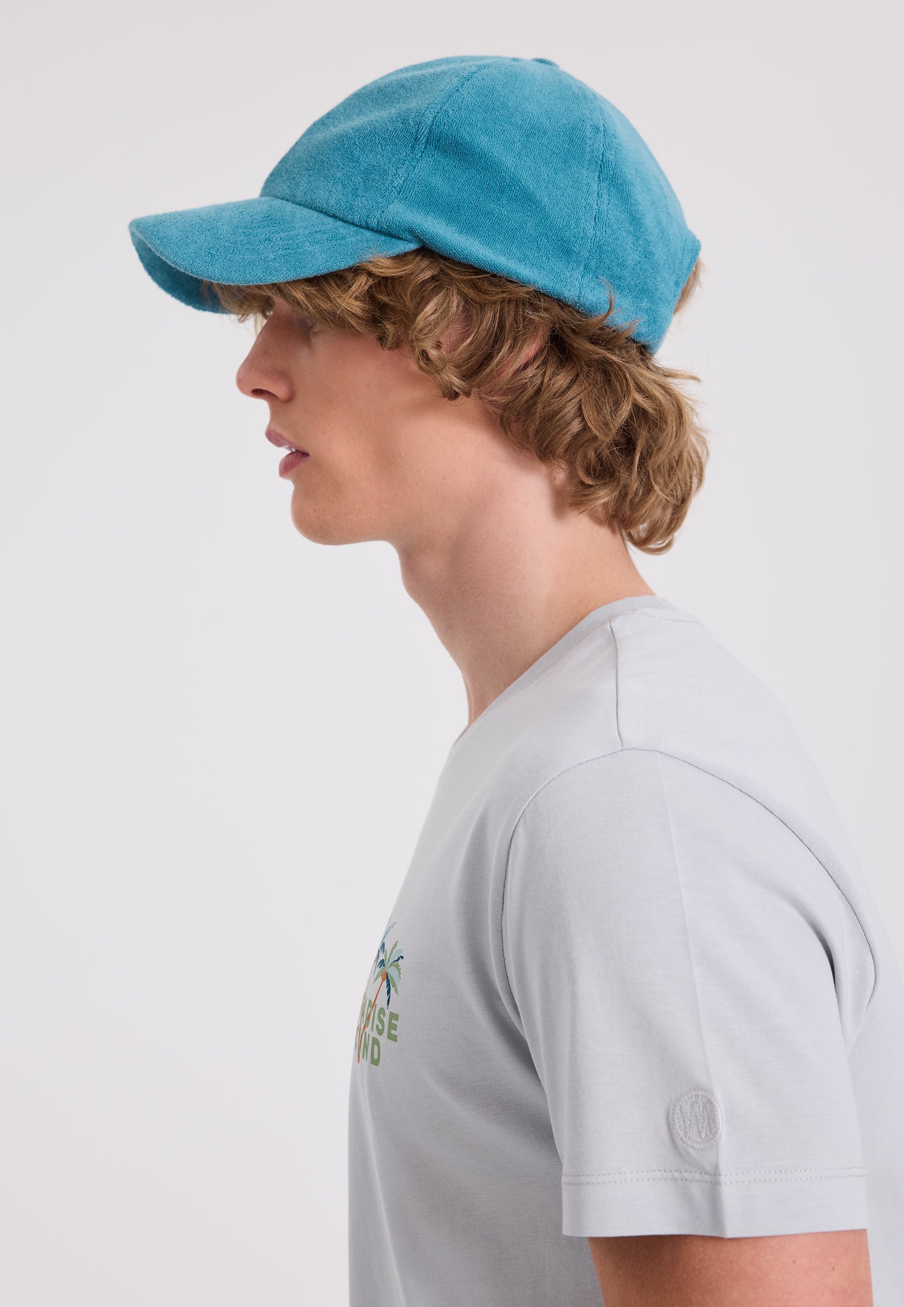 Mavi Havlu Kumaş Cap Şapka WMTOWEL - Hat - Westmark London EU(TR) Store Organik Pamuklu Sürdürülebilir Moda