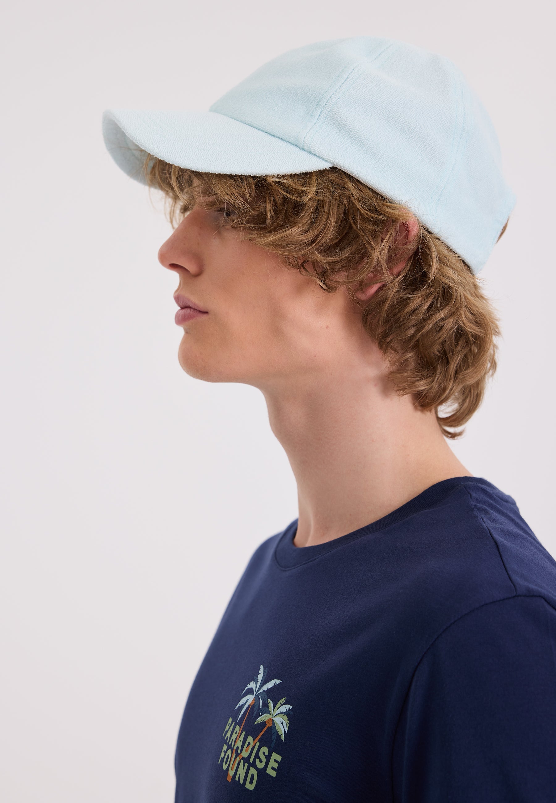 Buz Mavi Havlu Kumaş Cap Şapka WMTOWEL - Hat - Westmark London EU(TR) Store Organik Pamuklu Sürdürülebilir Moda