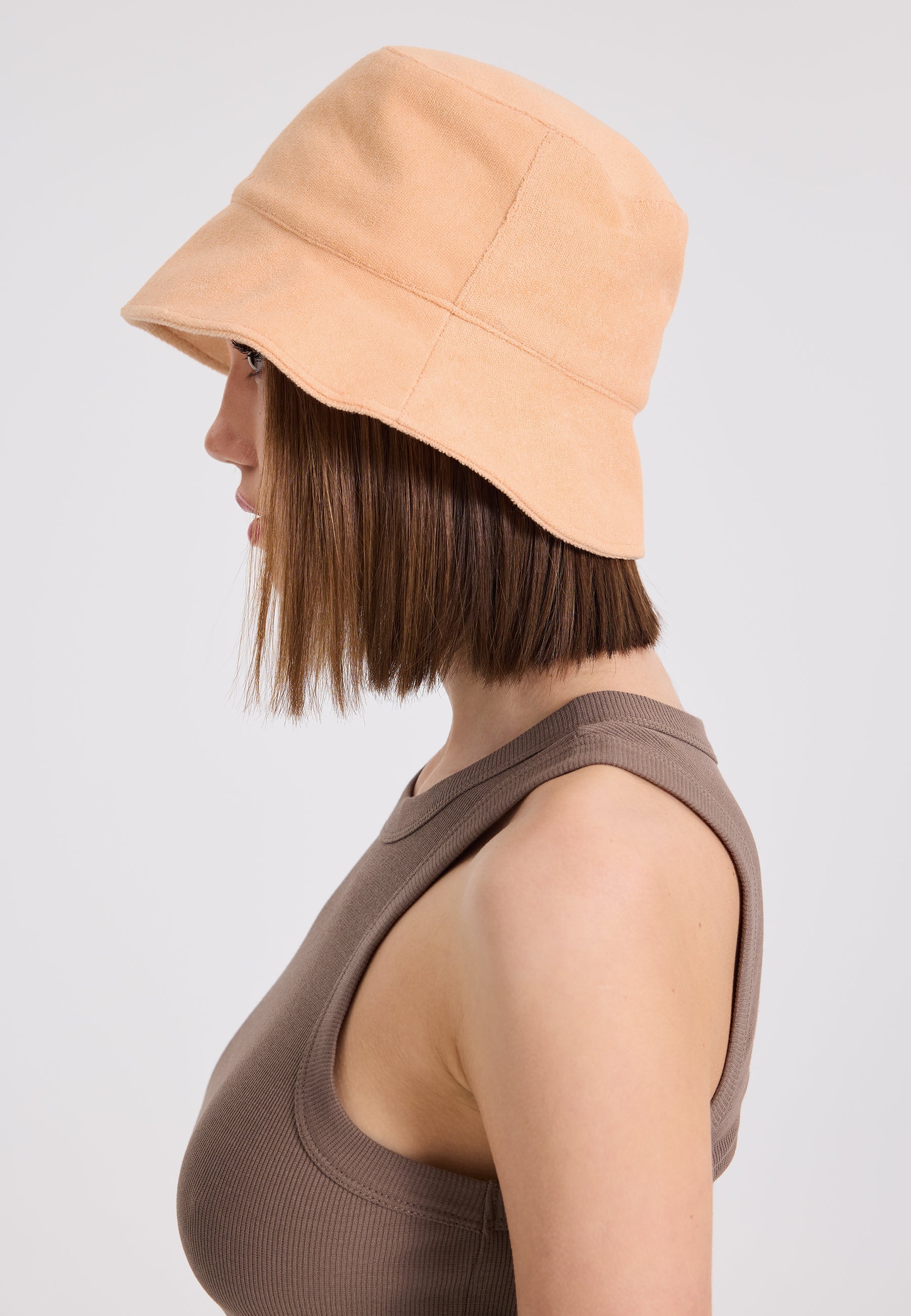 Turuncu Havlu Kumaş Bucket Şapka WMTOWEL - Hat - Westmark London EU(TR) Store Organik Pamuklu Sürdürülebilir Moda