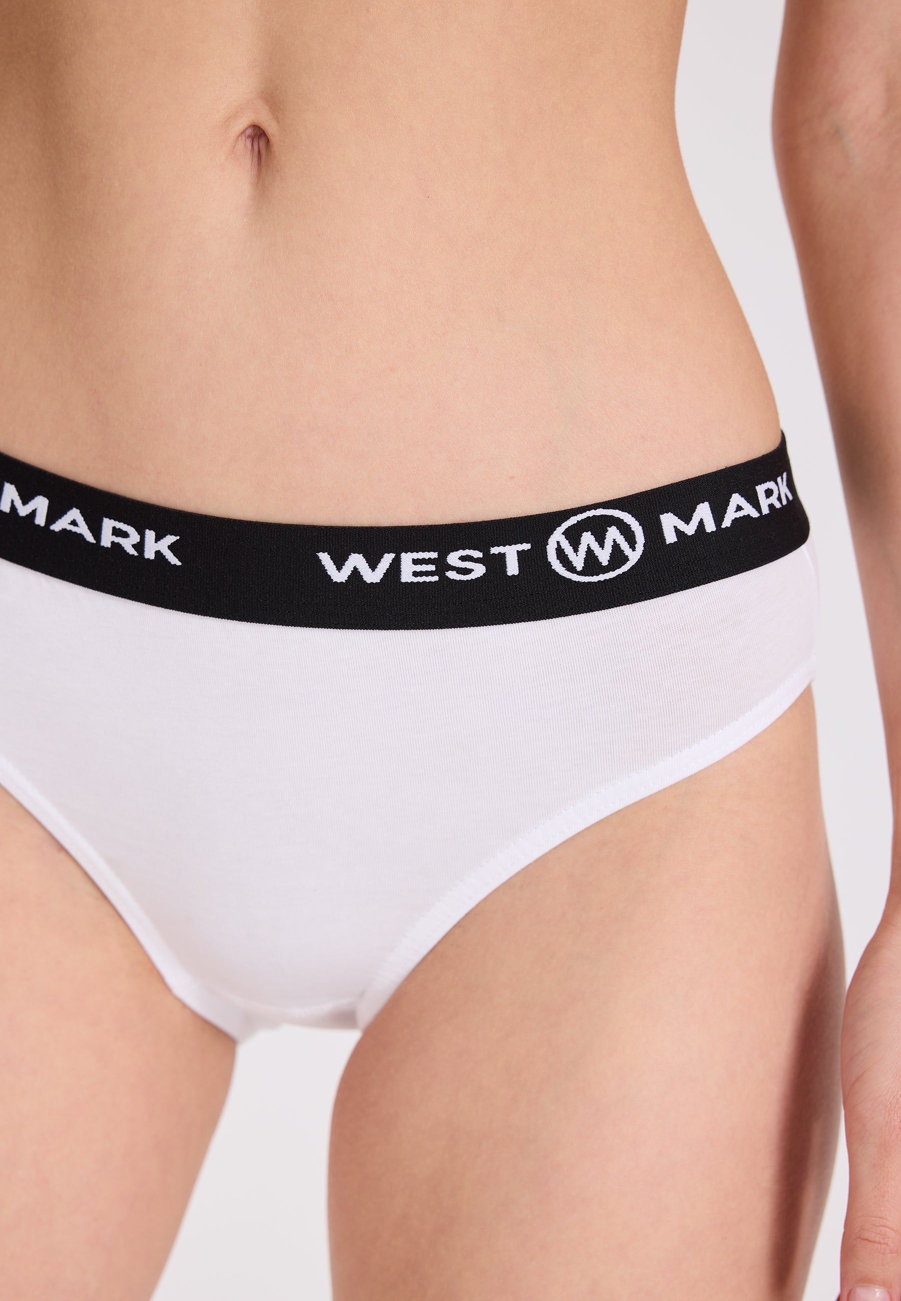 4’lü Beyaz Pamuk Elastan Karışımı Kadın Slip LILY - Underwear - Westmark London EU(TR) Store Organik Pamuklu Sürdürülebilir Moda