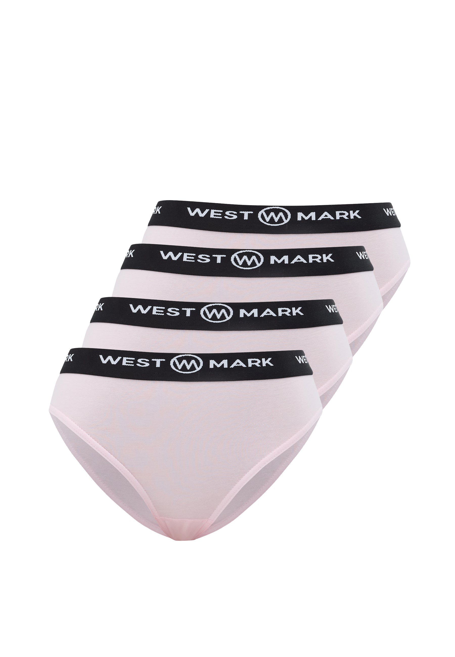 4’lü Pembe Pamuk Elastan Karışımı Kadın Slip LILY - Underwear - Westmark London EU(TR) Store Organik Pamuklu Sürdürülebilir Moda