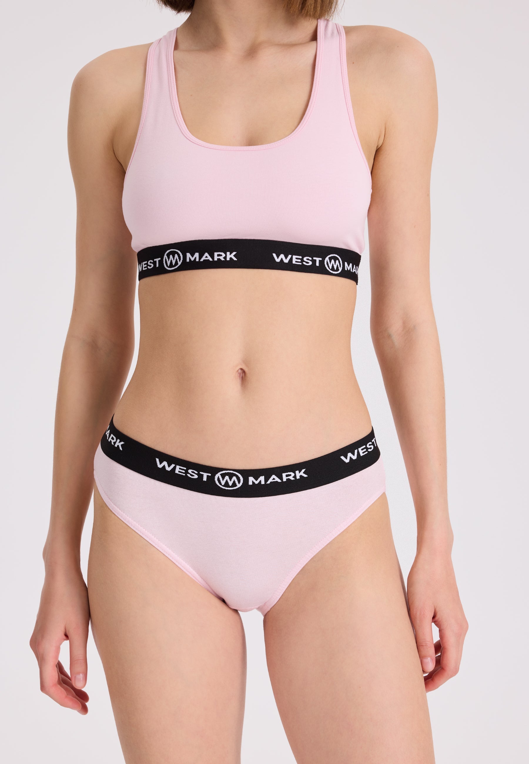 4’lü Pembe Pamuk Elastan Karışımı Kadın Slip LILY - Underwear - Westmark London EU(TR) Store Organik Pamuklu Sürdürülebilir Moda