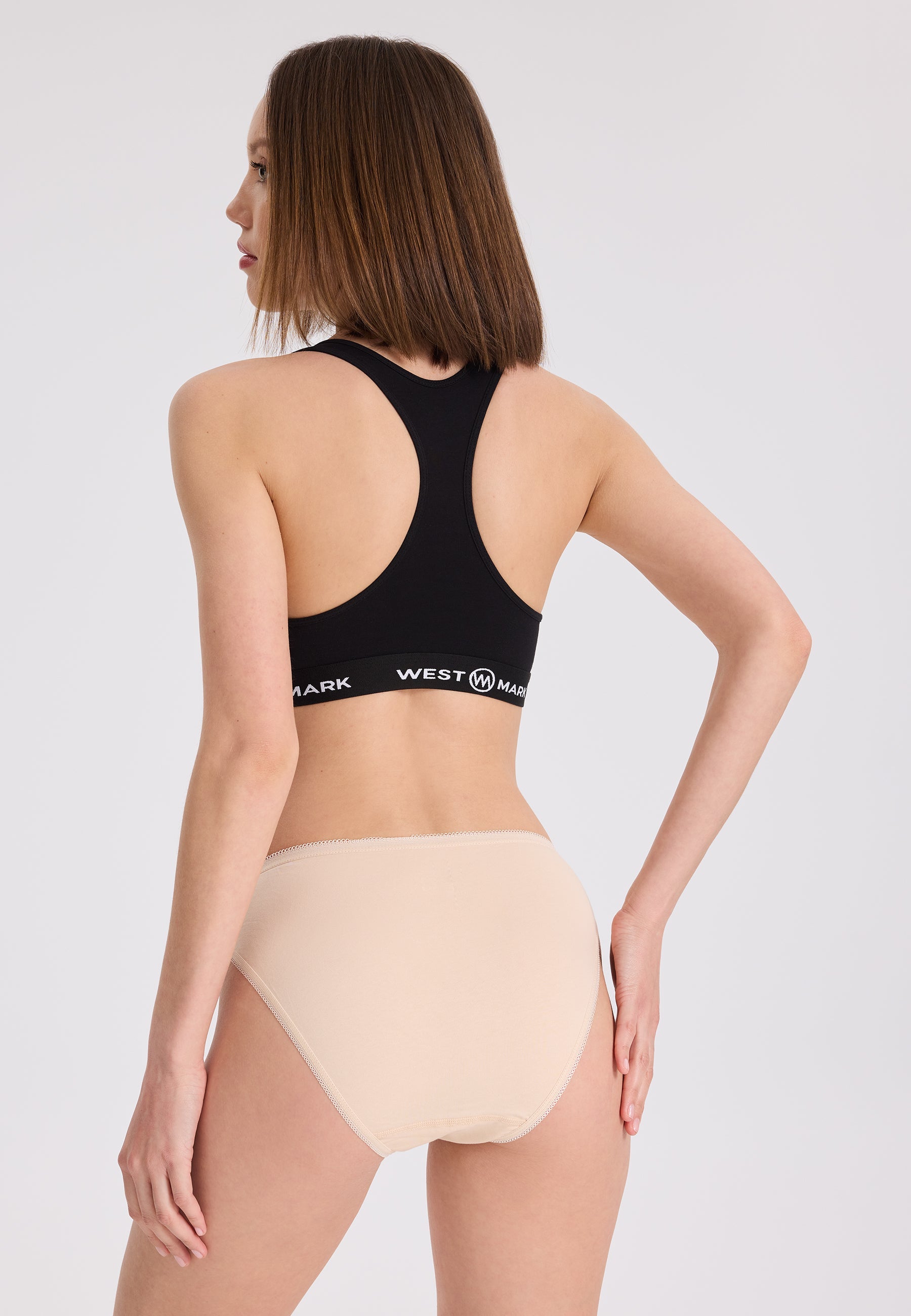 5’li Ten Rengi Pamuk Elastan Karışımı Mini Boy Kadın Slip OLIVIA MINI - Underwear - Westmark London EU(TR) Store Organik Pamuklu Sürdürülebilir Moda