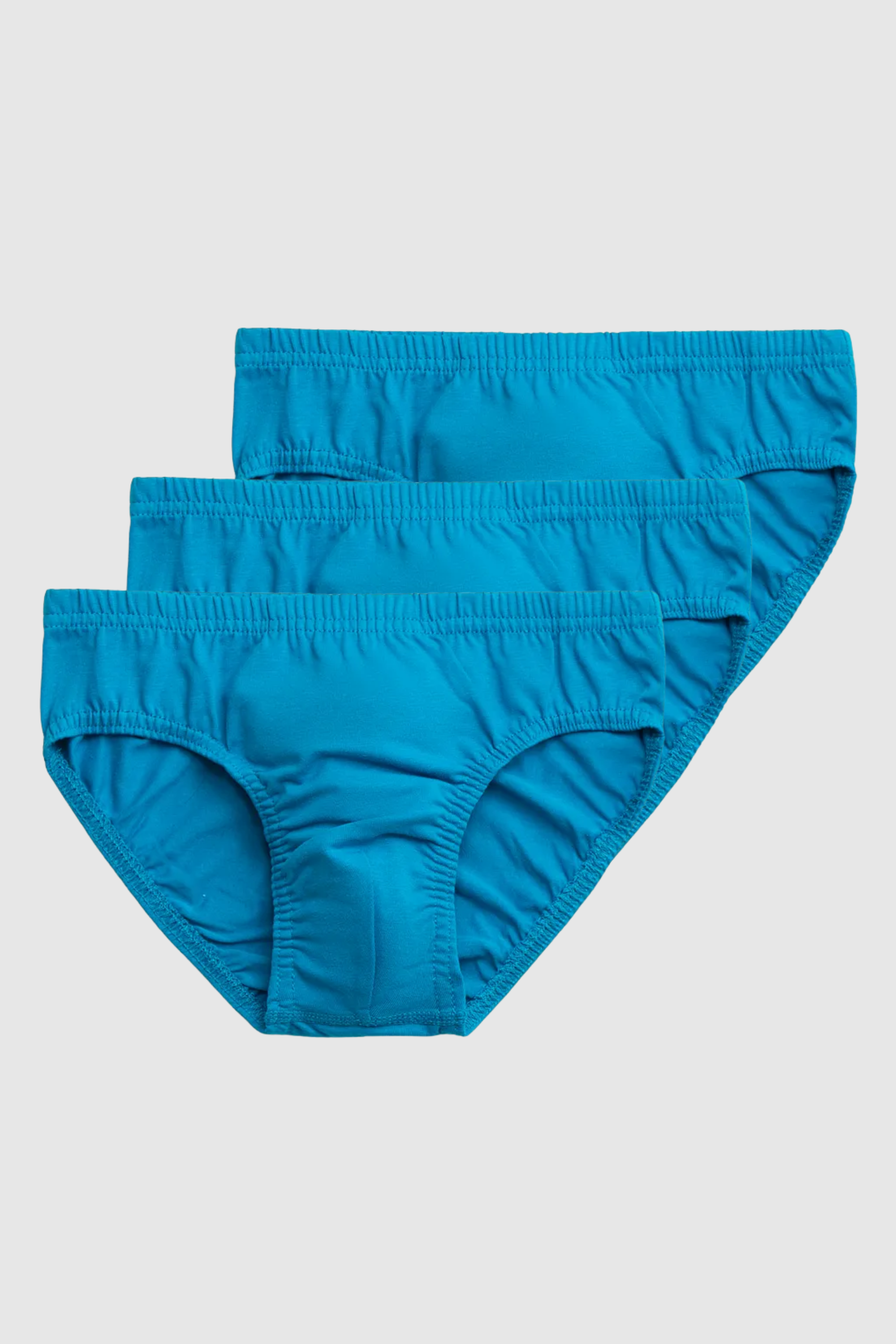 3'lü Mavi Pamuk / Elastan Erkek Slip Külot Set LCDENIS - Underwear - Westmark London EU(TR) Store Organik Pamuklu Sürdürülebilir Moda