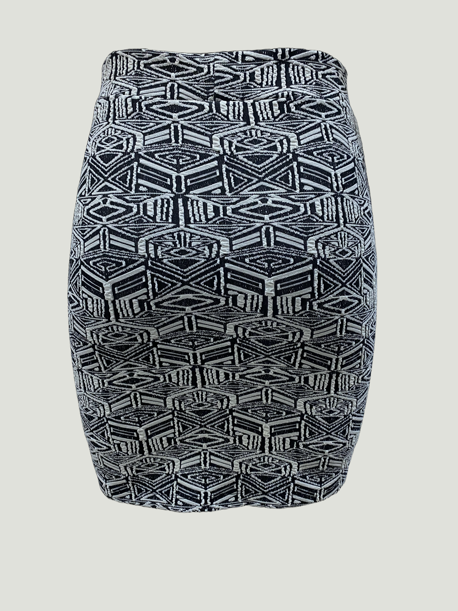 Siyah Beyaz Çizgili Desenli Orta Bel Kadın Etek JULIET - Skirt - Westmark London EU(TR) Store Organik Pamuklu Sürdürülebilir Moda