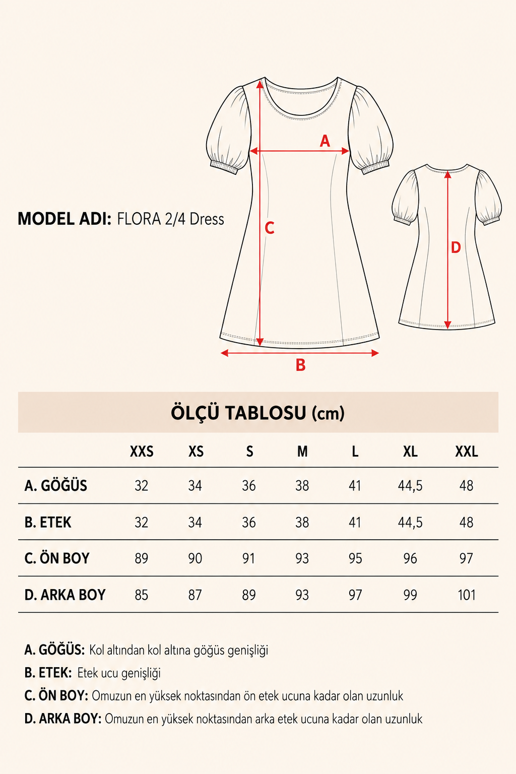 Koyu Gri Melanj Kadın Koyu Gri Melanj Pamuklu Kare Yaka 2/4 Balon Kollu Sırt Dekolteli Elbise FLORA - Dress - Westmark London EU(TR) Store Organik Pamuklu Sürdürülebilir Moda