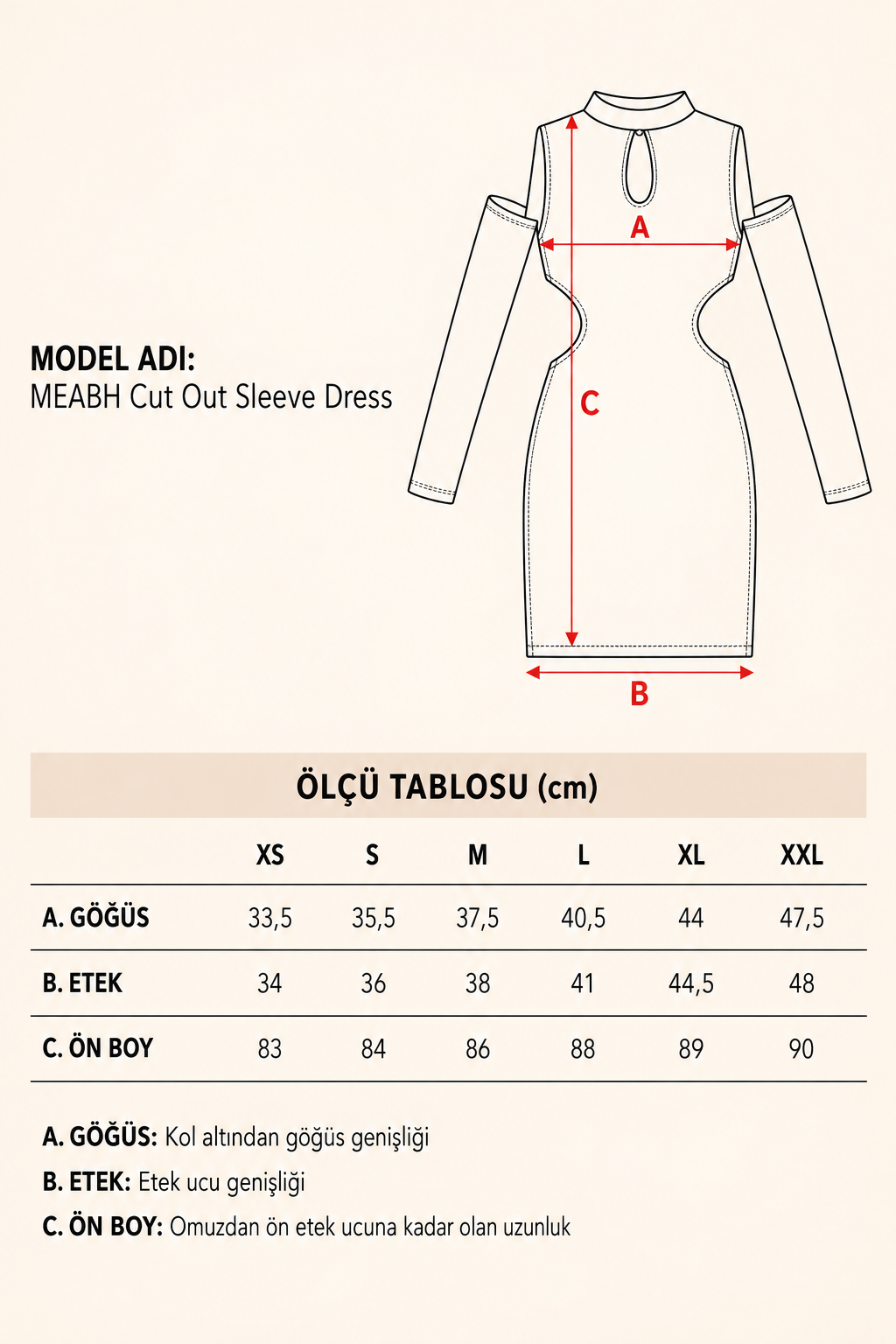 Siyah Kadın Siyah Esnek Dokulu Bisiklet Yaka Açık Omuzlu Kolluklu Cut Out Detaylı Mini Elbise MEABH - Dress - Westmark London EU(TR) Store Organik Pamuklu Sürdürülebilir Moda