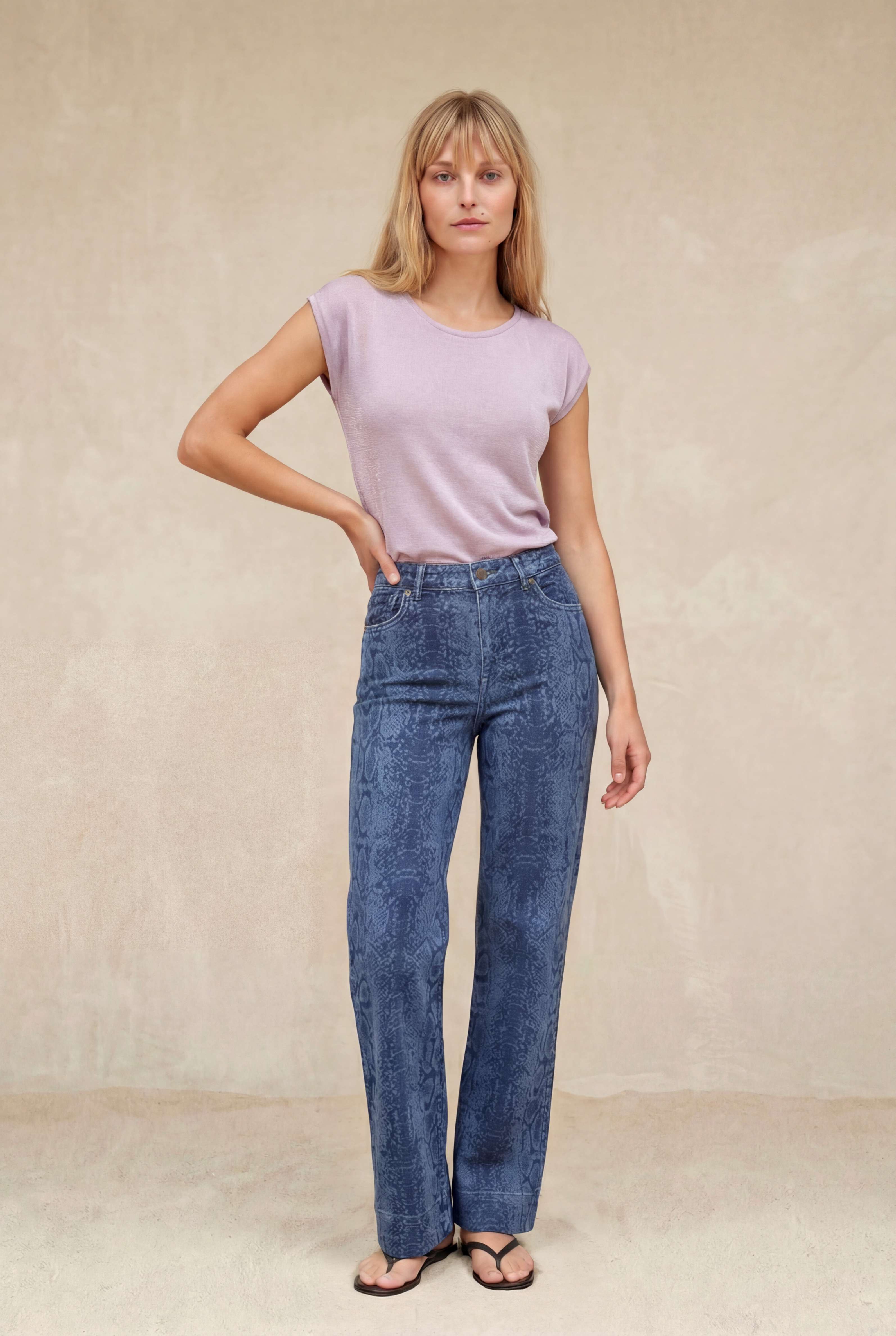 Açık Pembe Bisiklet Yaka Pamuklu Kadın Kısa Kollu T-Shirt BETTY O-NECK TOP - T-Shirt - Westmark London EU(TR) Store Organik Pamuklu Sürdürülebilir Moda