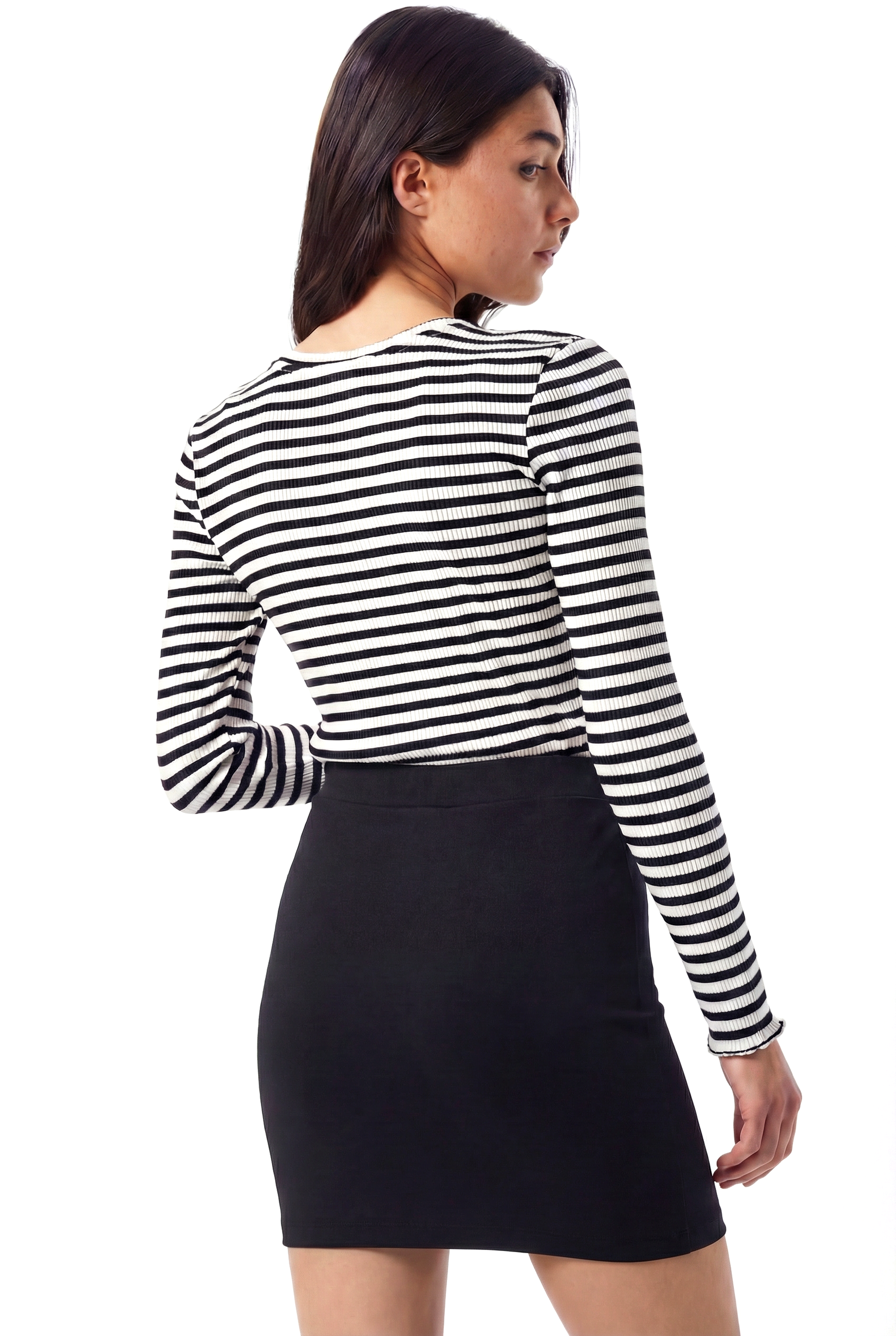 Siyah Orta Bel Kadın Etek JULIET - Skirt - Westmark London EU(TR) Store Organik Pamuklu Sürdürülebilir Moda