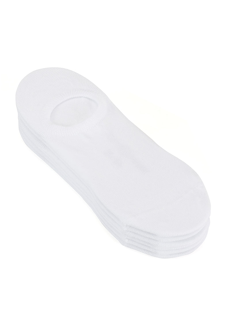 7'li Beyaz Pamuk Karışımlı Kısa Kadın Çorap Seti INVISIBLE - Socks - Westmark London EU(TR) Store Organik Pamuklu Sürdürülebilir Moda