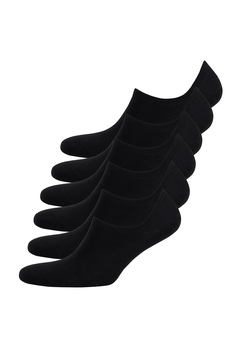 INVISIBLE SOCKS 6-PACK in Black - Socks - Westmark London EU(TR) Store Organik Pamuklu Sürdürülebilir Moda