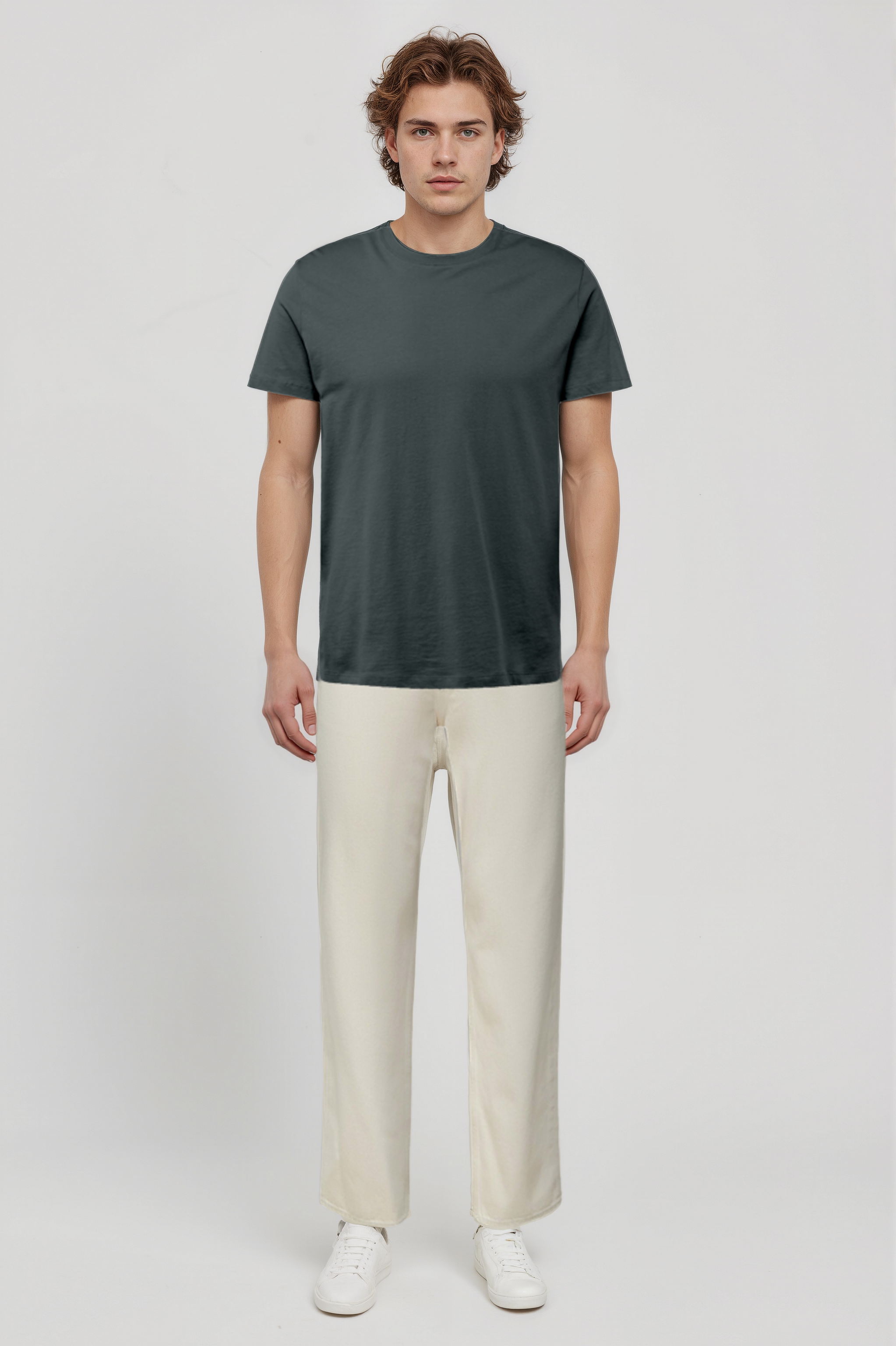 Gece Siyahı Bisiklet Yaka Kısa Kollu Erkek T-Shirt WILLIAM - T-Shirt - Westmark London EU(TR) Store Organik Pamuklu Sürdürülebilir Moda