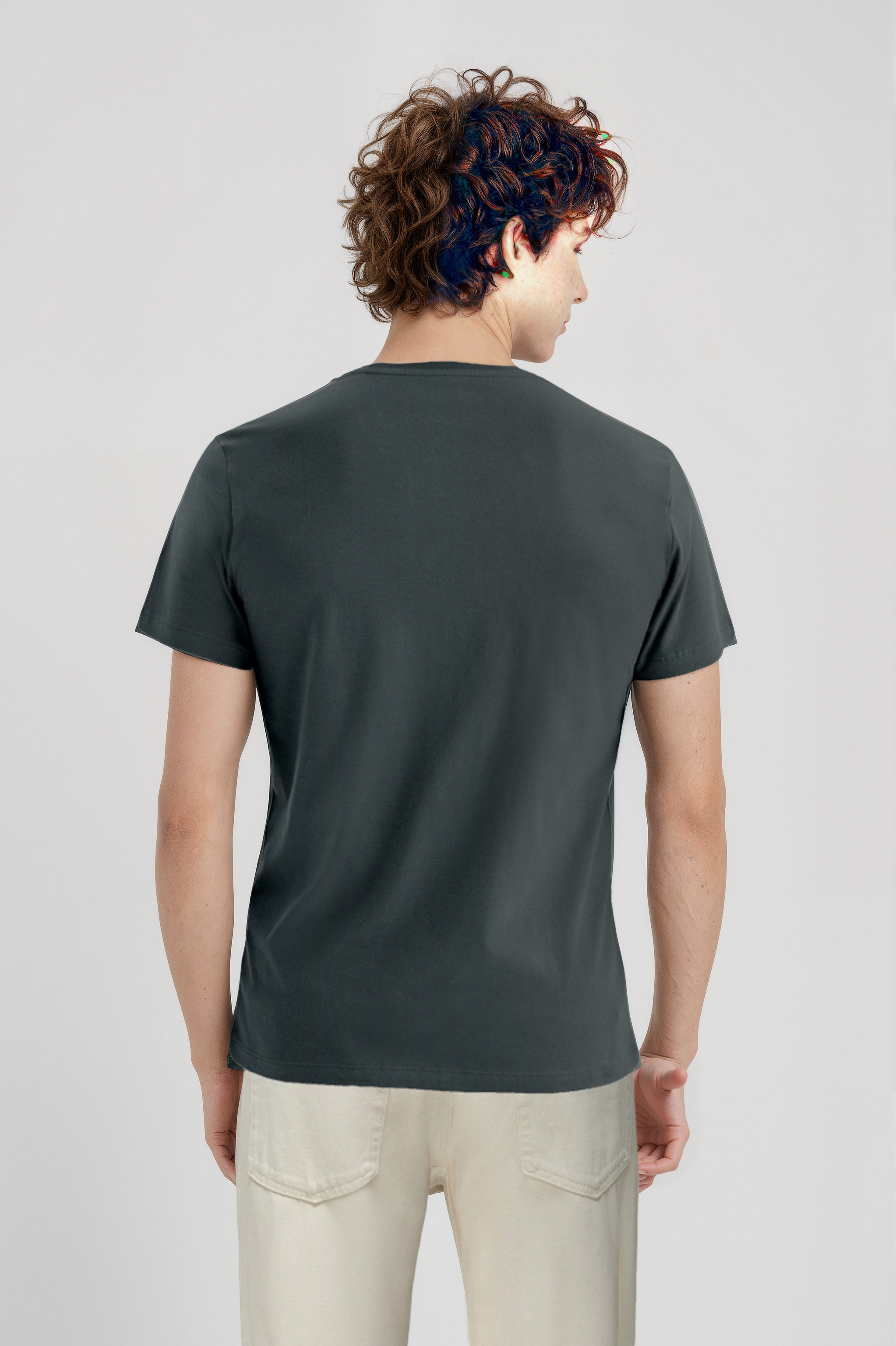 Gece Siyahı Bisiklet Yaka Kısa Kollu Erkek T-Shirt WILLIAM - T-Shirt - Westmark London EU(TR) Store Organik Pamuklu Sürdürülebilir Moda