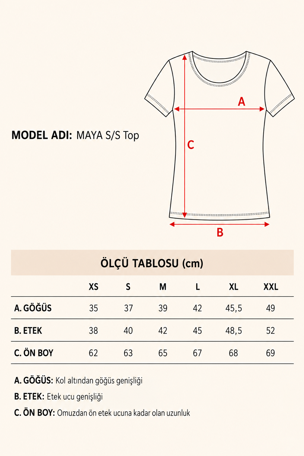 Taş Rengi Kadın Taş Rengi Pamuklu Geniş Bisiklet Yaka Kısa Kollu T-Shirt MAYA - Top - Westmark London EU(TR) Store Organik Pamuklu Sürdürülebilir Moda