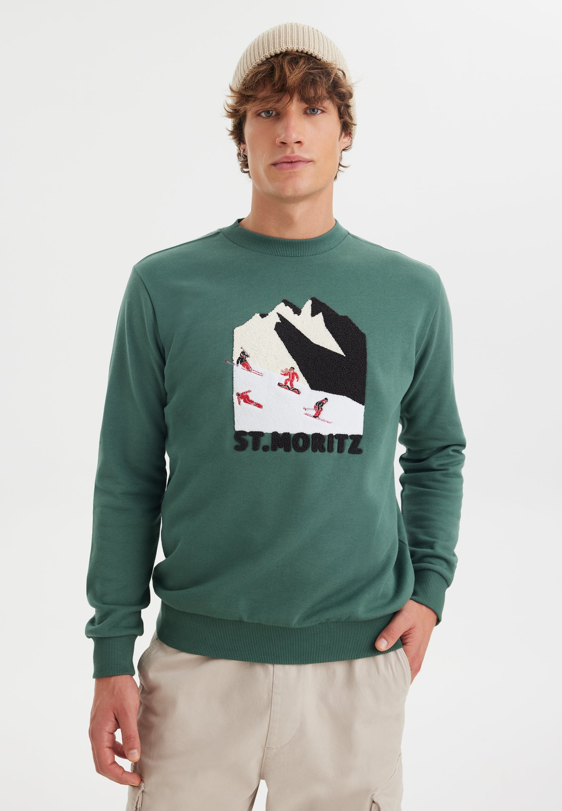 Bej Örme Unisex Bere WMHENRY - Hat - Westmark London EU(TR) Store Organik Pamuklu Sürdürülebilir Moda