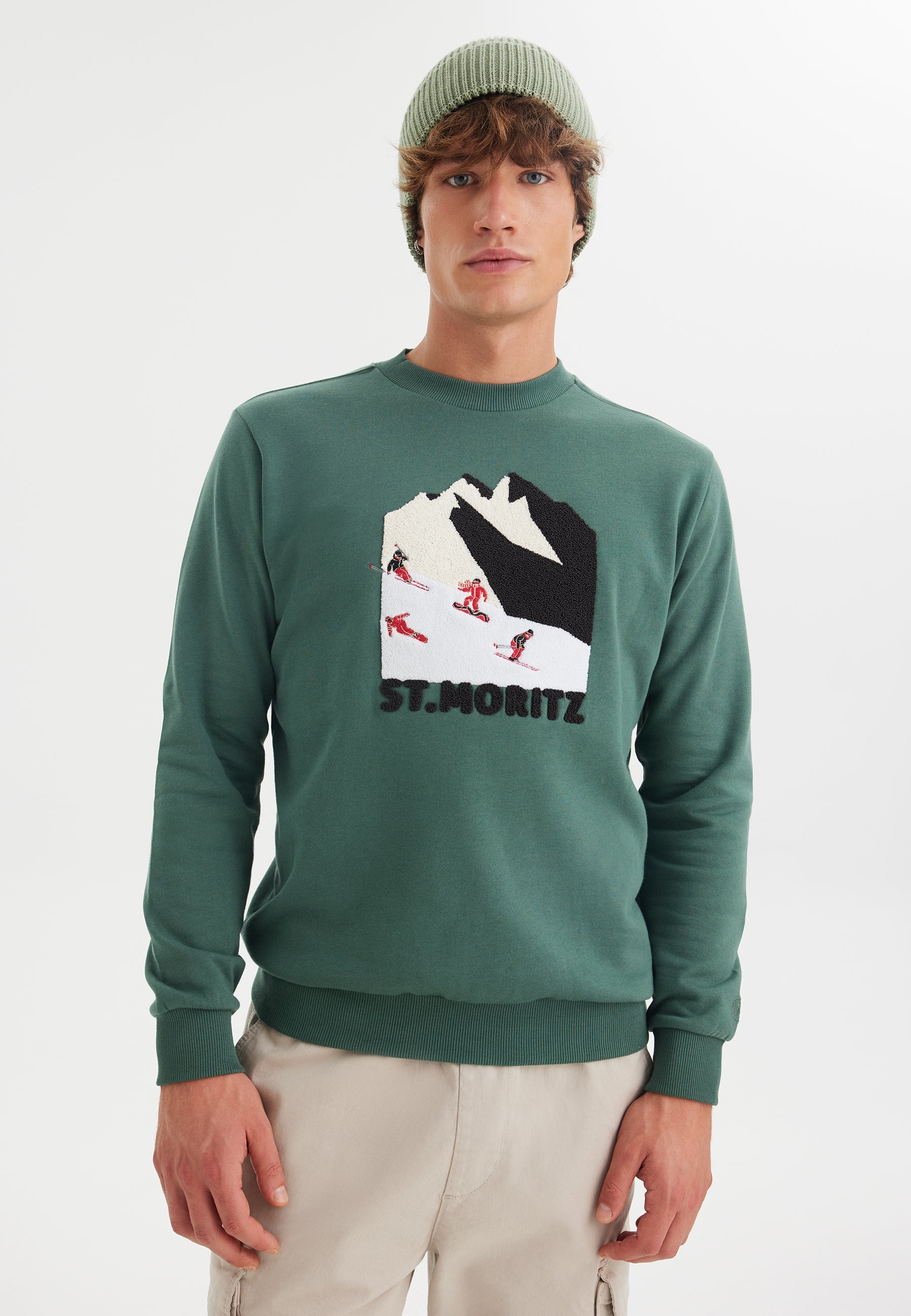 Yeşil Örme Unisex Bere WMHENRY - Hat - Westmark London EU(TR) Store Organik Pamuklu Sürdürülebilir Moda