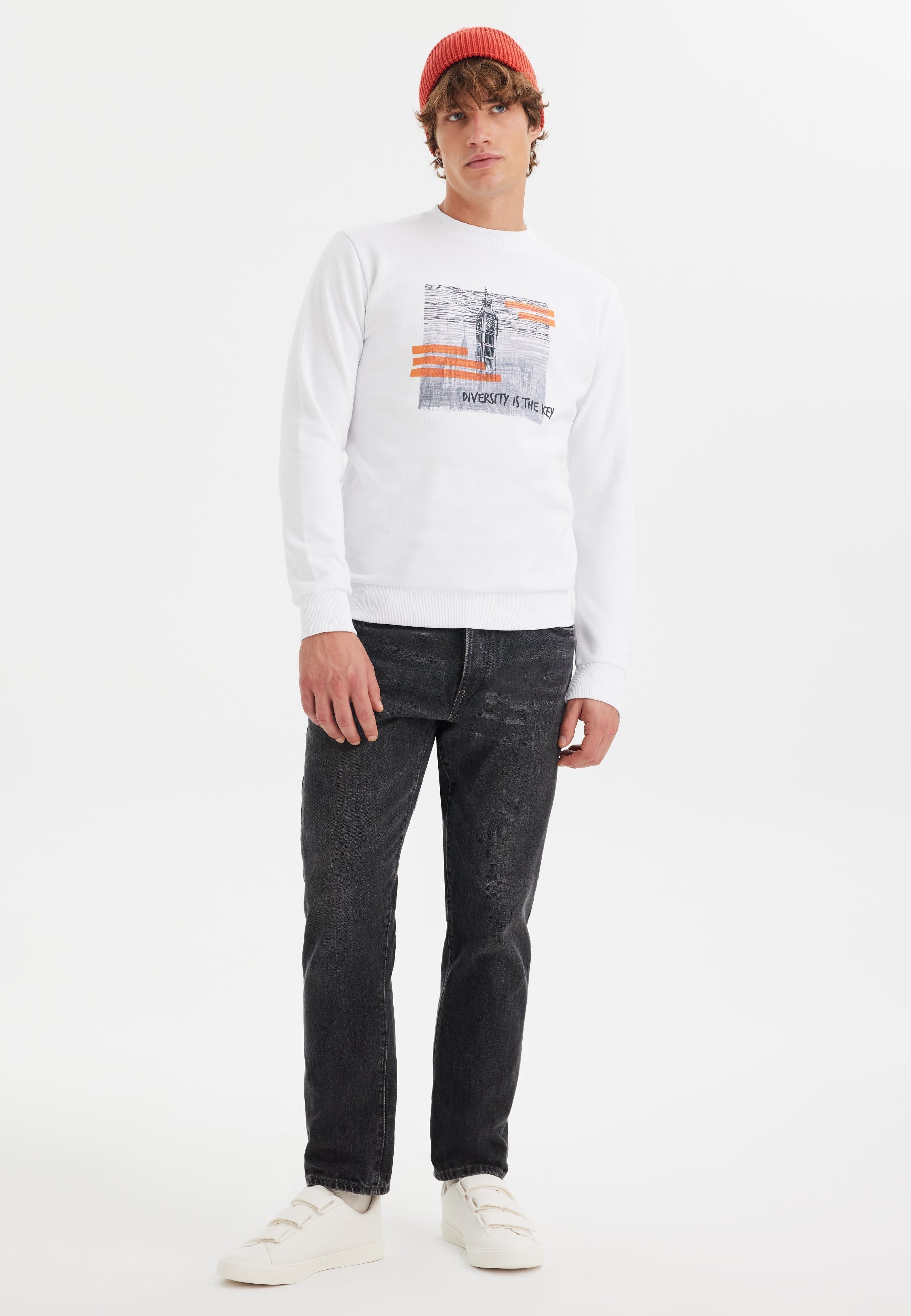 Kırmızı Örme Unisex Bere WMHENRY - Hat - Westmark London EU(TR) Store Organik Pamuklu Sürdürülebilir Moda