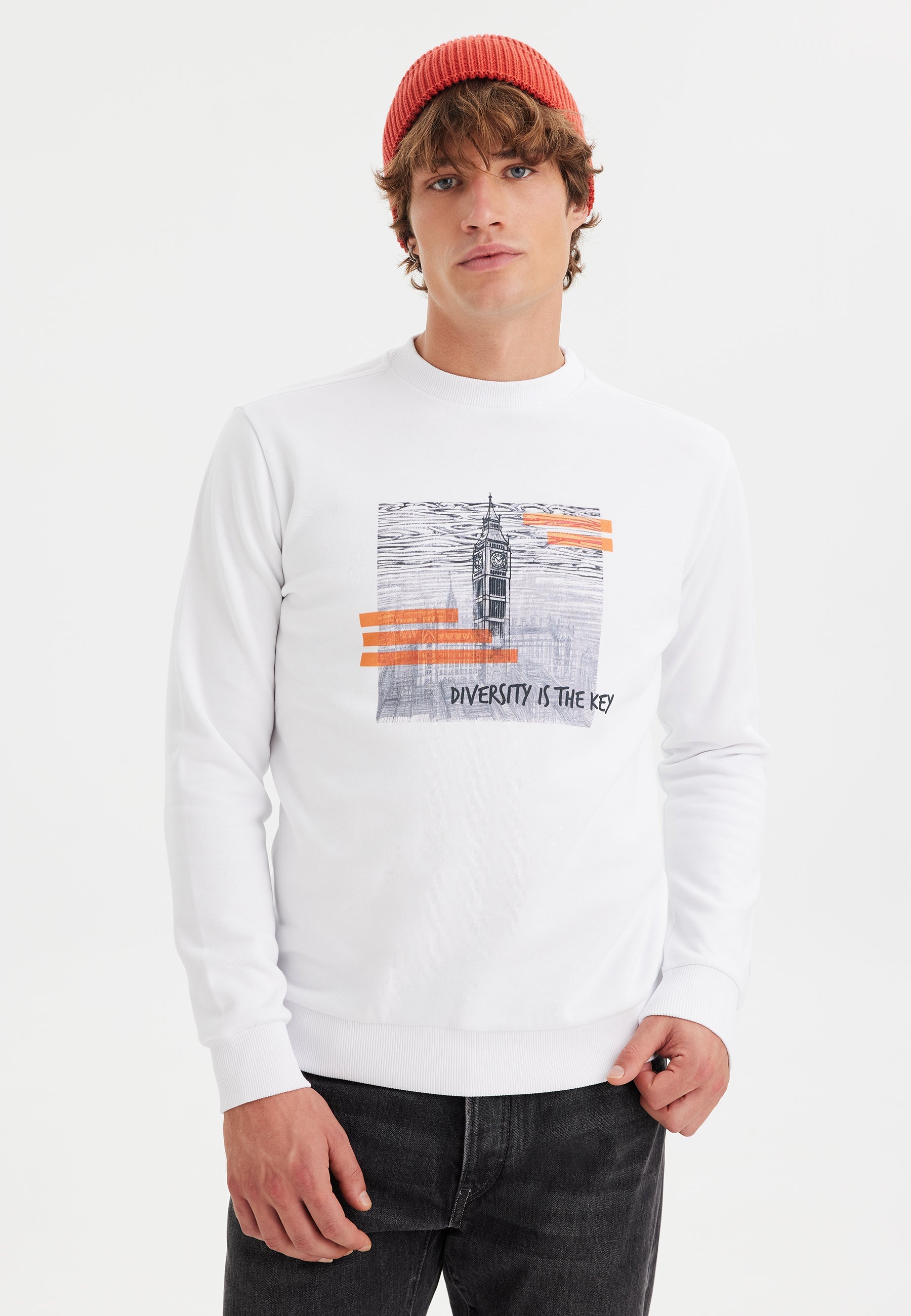 Kırmızı Örme Unisex Bere WMHENRY - Hat - Westmark London EU(TR) Store Organik Pamuklu Sürdürülebilir Moda
