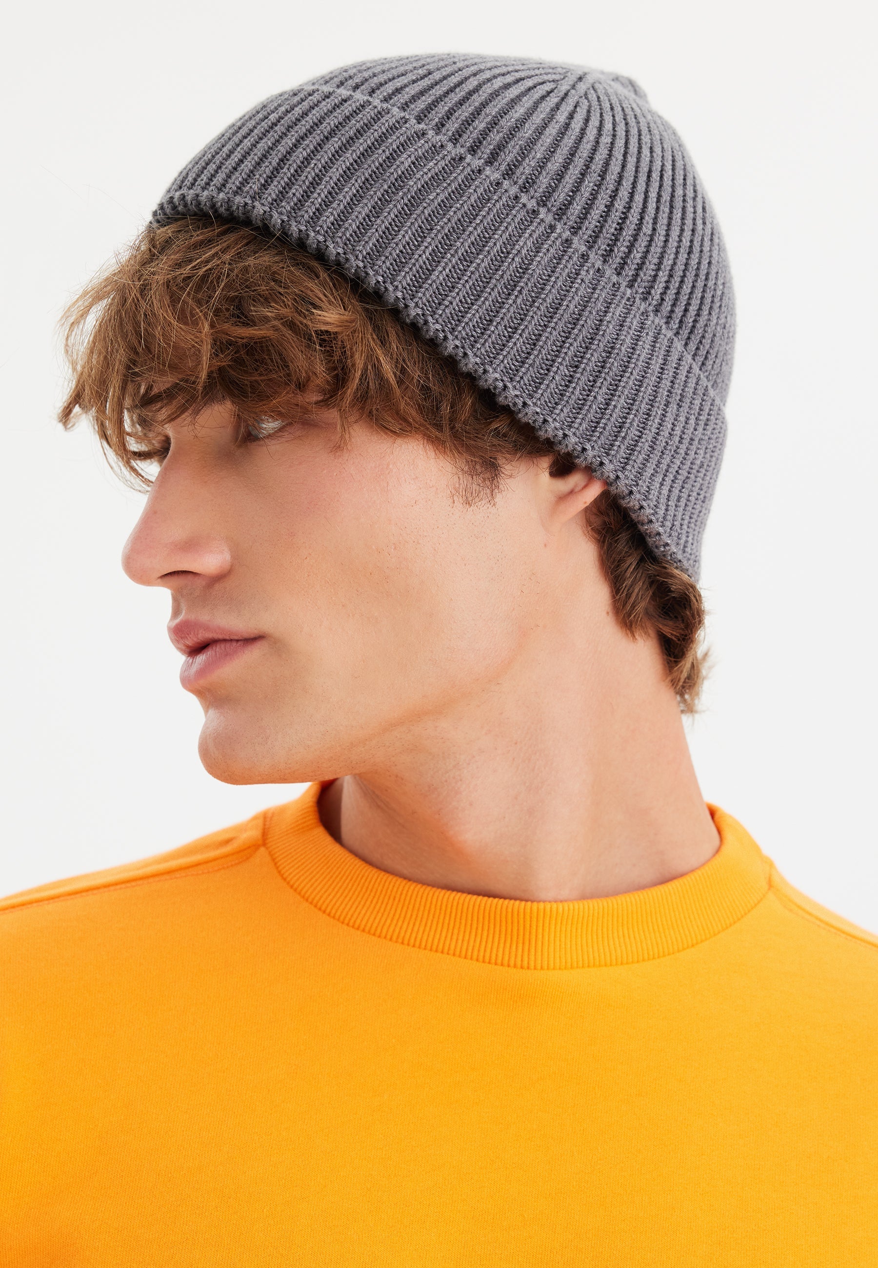 Gri Örme Unisex Bere WMHENRY - Hat - Westmark London EU(TR) Store Organik Pamuklu Sürdürülebilir Moda