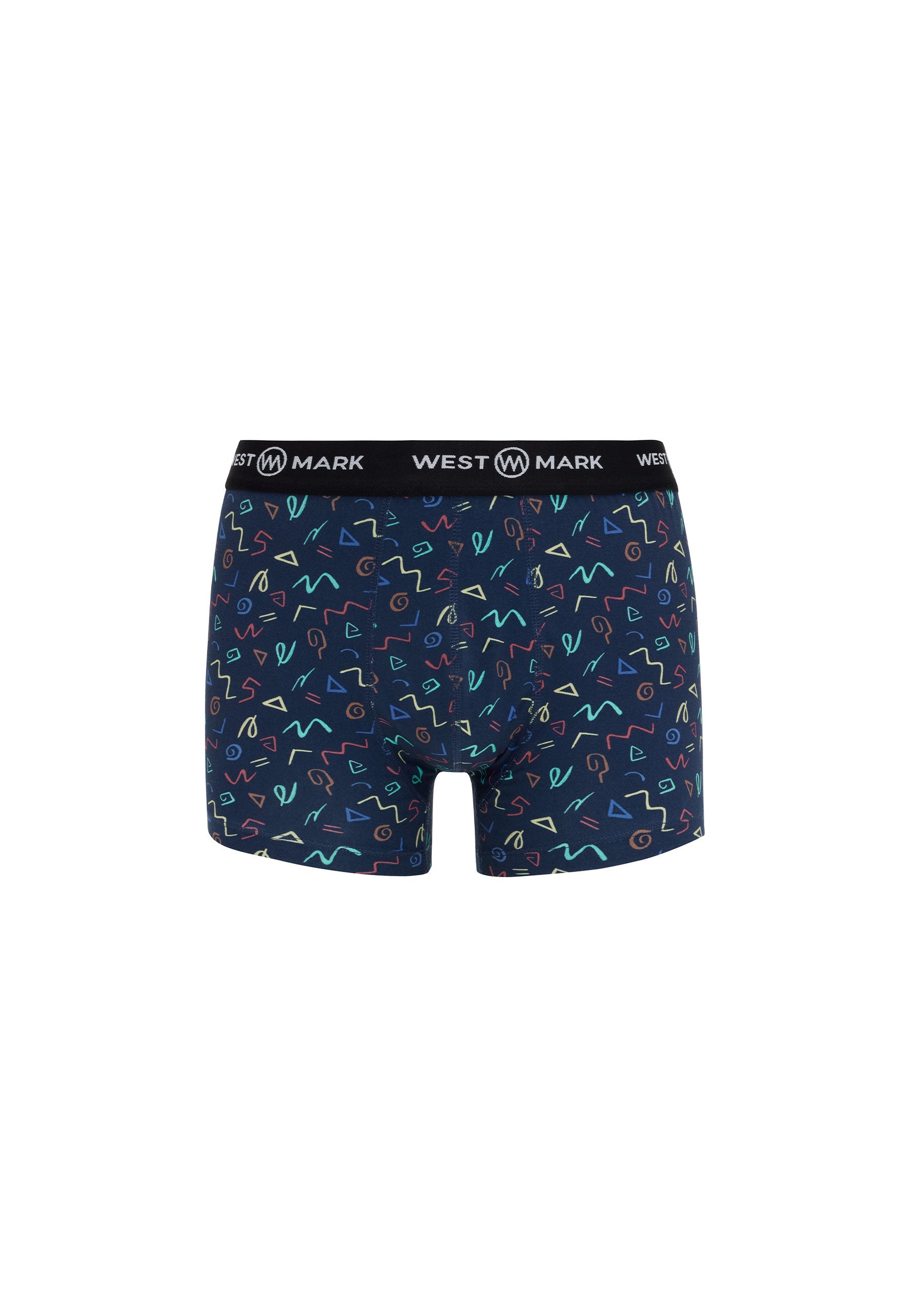 3'lü Lacivert Kahverengi Desenli Erkek Boxer Seti OSCAR WINTER ICONS - Underwear - Westmark London EU(TR) Store Organik Pamuklu Sürdürülebilir Moda