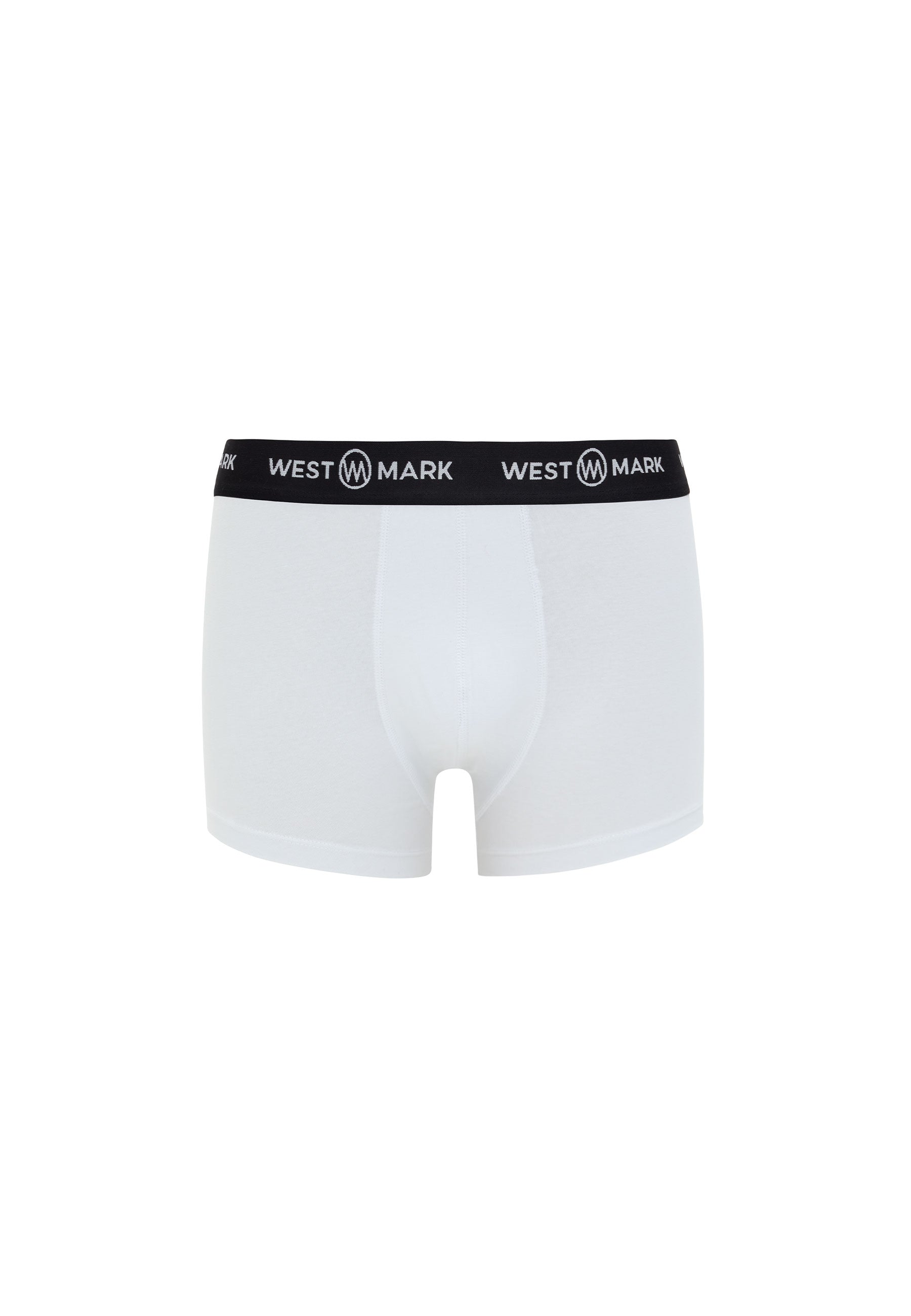 3'lü Açık Mavi Beyaz Desenli Erkek Boxer Seti OSCAR WMABSTRACT - Underwear - Westmark London EU(TR) Store Organik Pamuklu Sürdürülebilir Moda