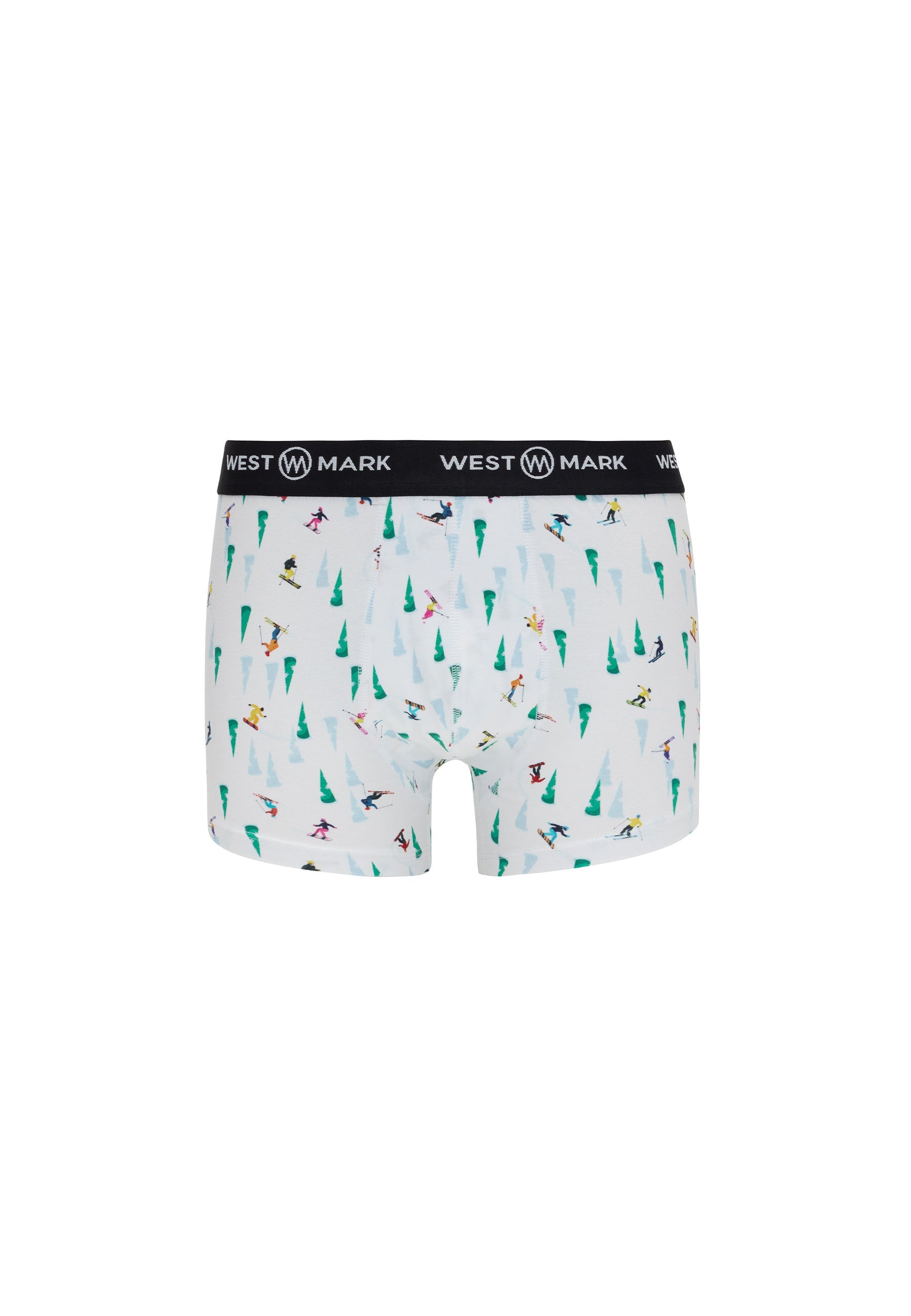 3'lü Mavi Yeşil Desenli Erkek Boxer Seti OSCAR WINTER ICONS - Underwear - Westmark London EU(TR) Store Organik Pamuklu Sürdürülebilir Moda