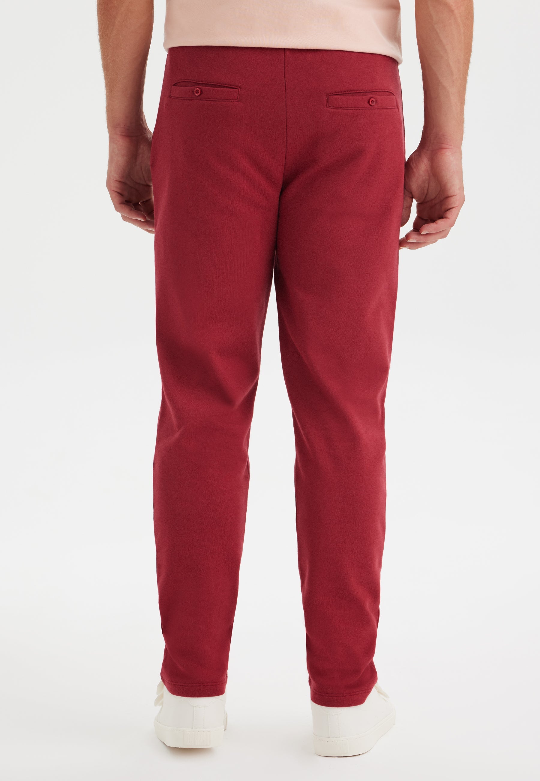 Kırmızı Cepli Pamuklu Düz Paça Regular Fit Erkek Eşofman Altı CORE SWEATPANTS - Sweatpant - Westmark London EU(TR) Store Organik Pamuklu Sürdürülebilir Moda