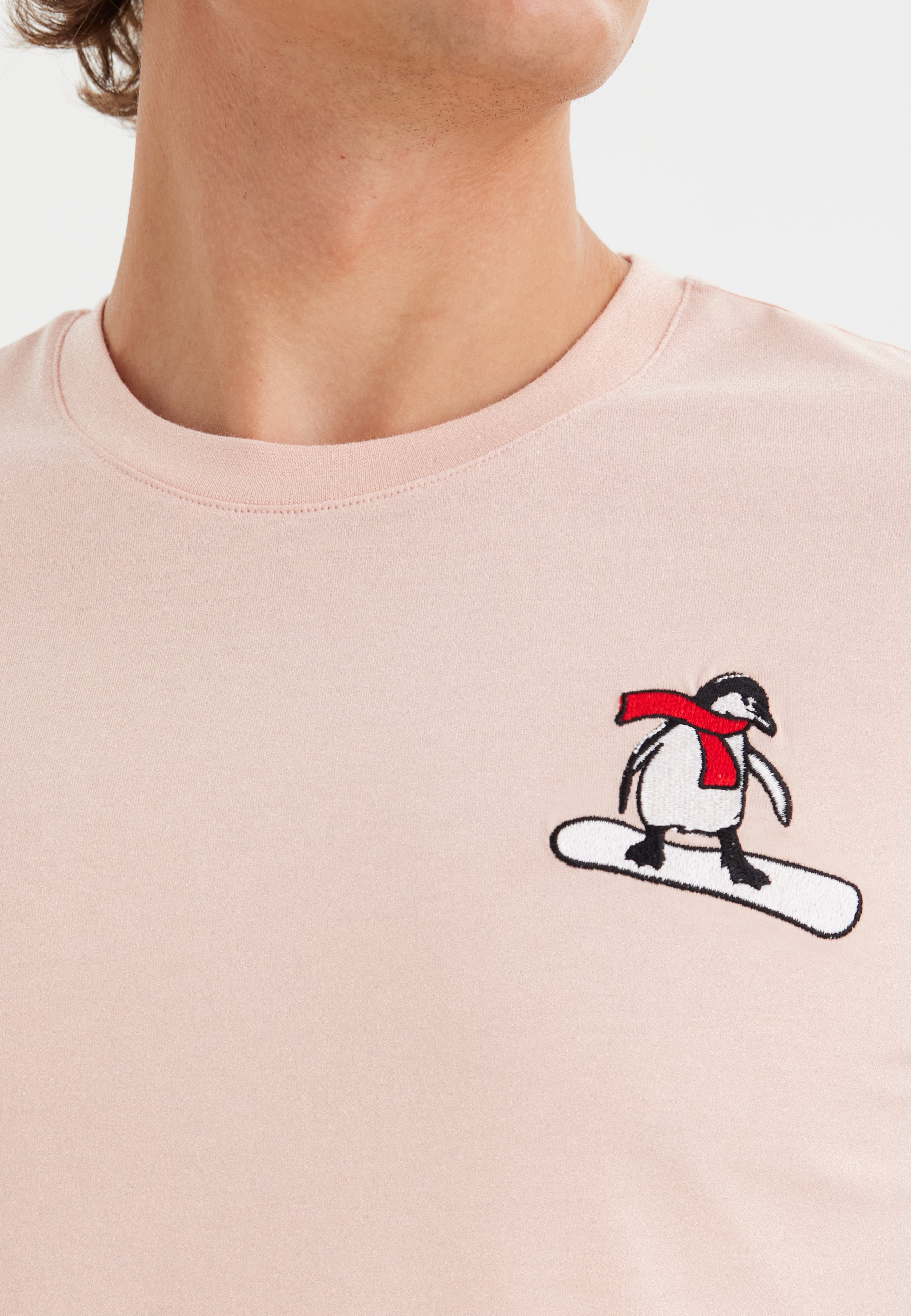 Lila Baskılı Bisiklet Yaka Pamuklu Erkek T-Shirt WMCARTOON BOARD - T-Shirt - Westmark London EU(TR) Store Organik Pamuklu Sürdürülebilir Moda