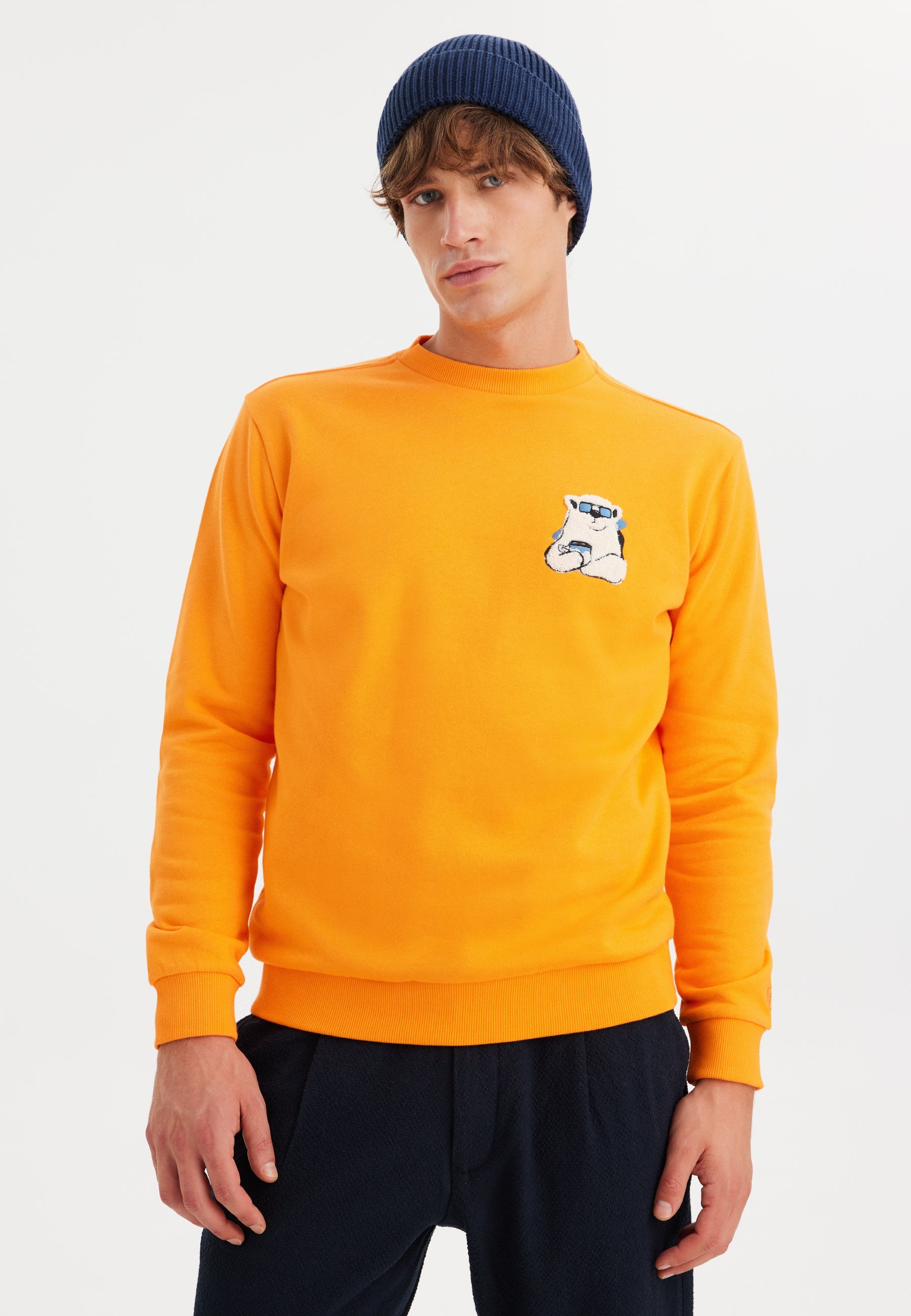Lacivert Örme Unisex Bere WMHENRY - Hat - Westmark London EU(TR) Store Organik Pamuklu Sürdürülebilir Moda