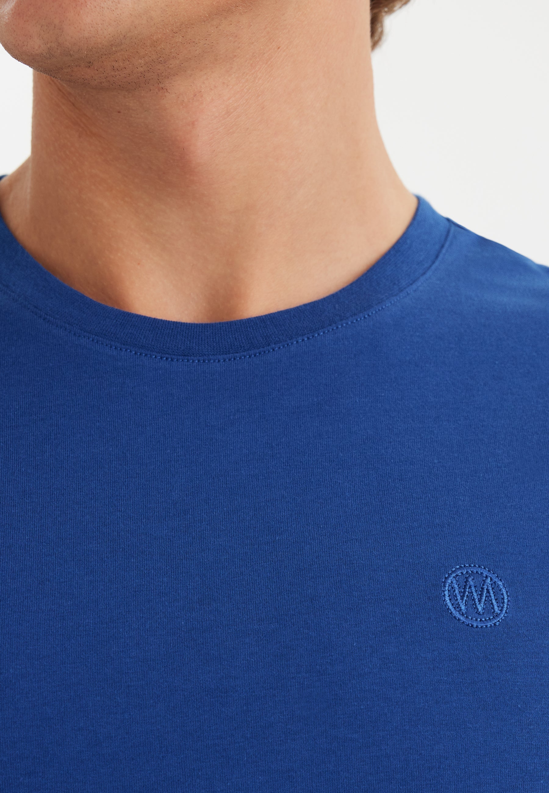 Mavi Bisiklet Yaka Pamuklu Erkek T-Shirt VITAL - T-Shirt - Westmark London EU(TR) Store Organik Pamuklu Sürdürülebilir Moda