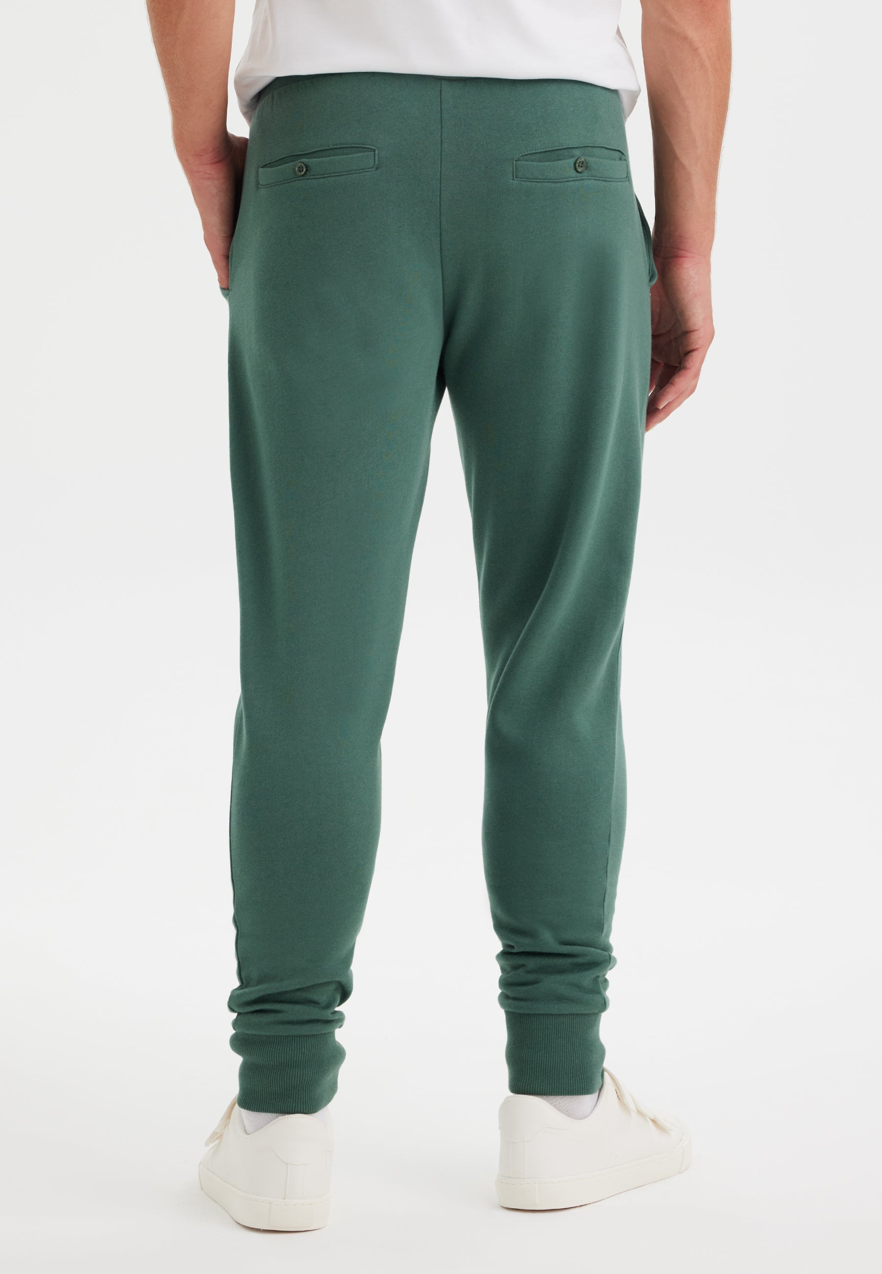 Yeşil Cepli Pamuklu Lastikli Paça Regular Fit Erkek Eşofman Altı CORE JOGGER - Sweatpant - Westmark London EU(TR) Store Organik Pamuklu Sürdürülebilir Moda
