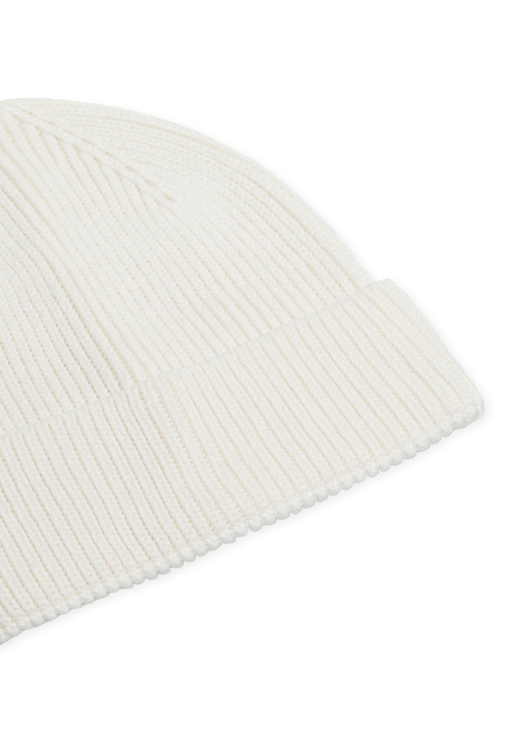 Beyaz Örme Unisex Bere WMHENRY - Hat - Westmark London EU(TR) Store Organik Pamuklu Sürdürülebilir Moda