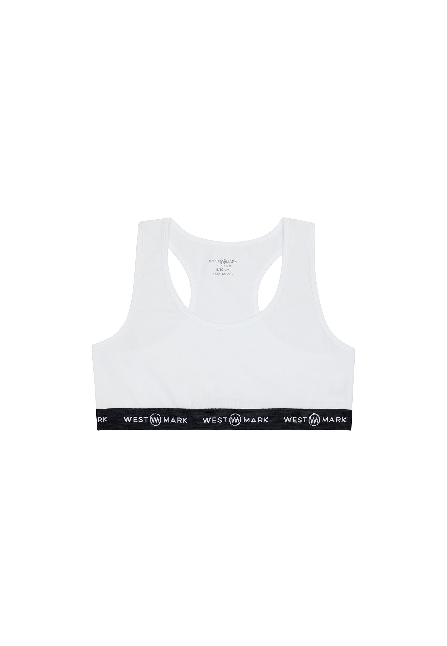 2'li Gri Beyaz Pamuklu Kız Çocuk Yarım Sütyen Büstiyer ALICE BRALETTE - Underwear - Westmark London EU(TR) Store Organik Pamuklu Sürdürülebilir Moda