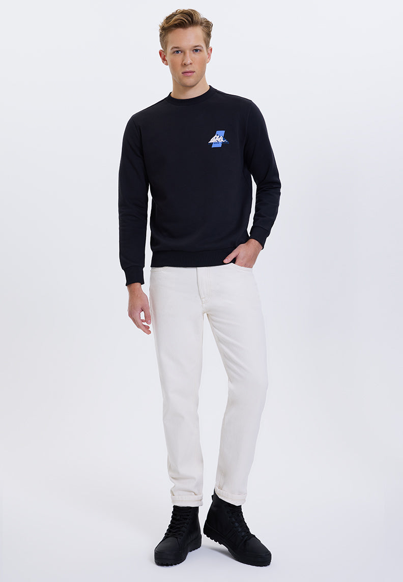 WMWINTER HILL SWEAT in Black - Sweatshirt - Westmark London EU(TR) Store Organik Pamuklu Sürdürülebilir Moda
