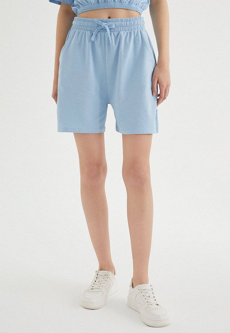 TOUCH CROP SET in Powder Blue - Set - Westmark London EU(TR) Store Organik Pamuklu Sürdürülebilir Moda
