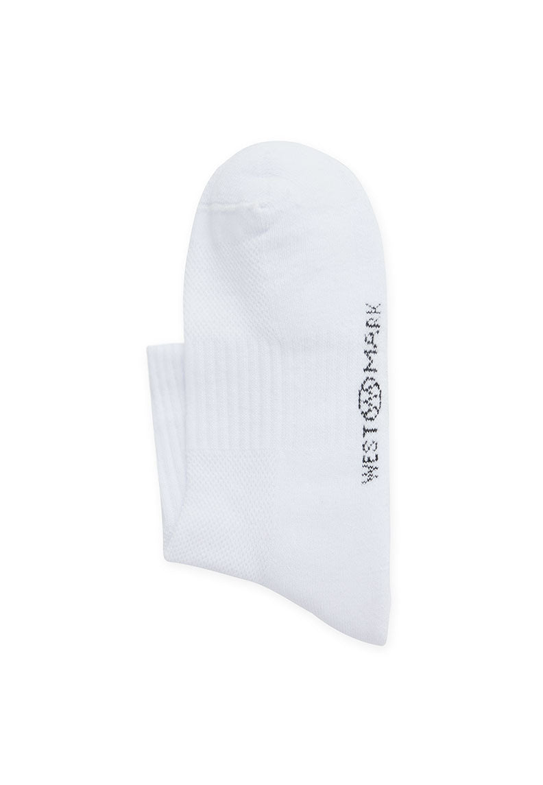 5’li Beyaz Pamuk Karışımlı Erkek Çorap Seti QUARTER - Socks - Westmark London EU(TR) Store Organik Pamuklu Sürdürülebilir Moda